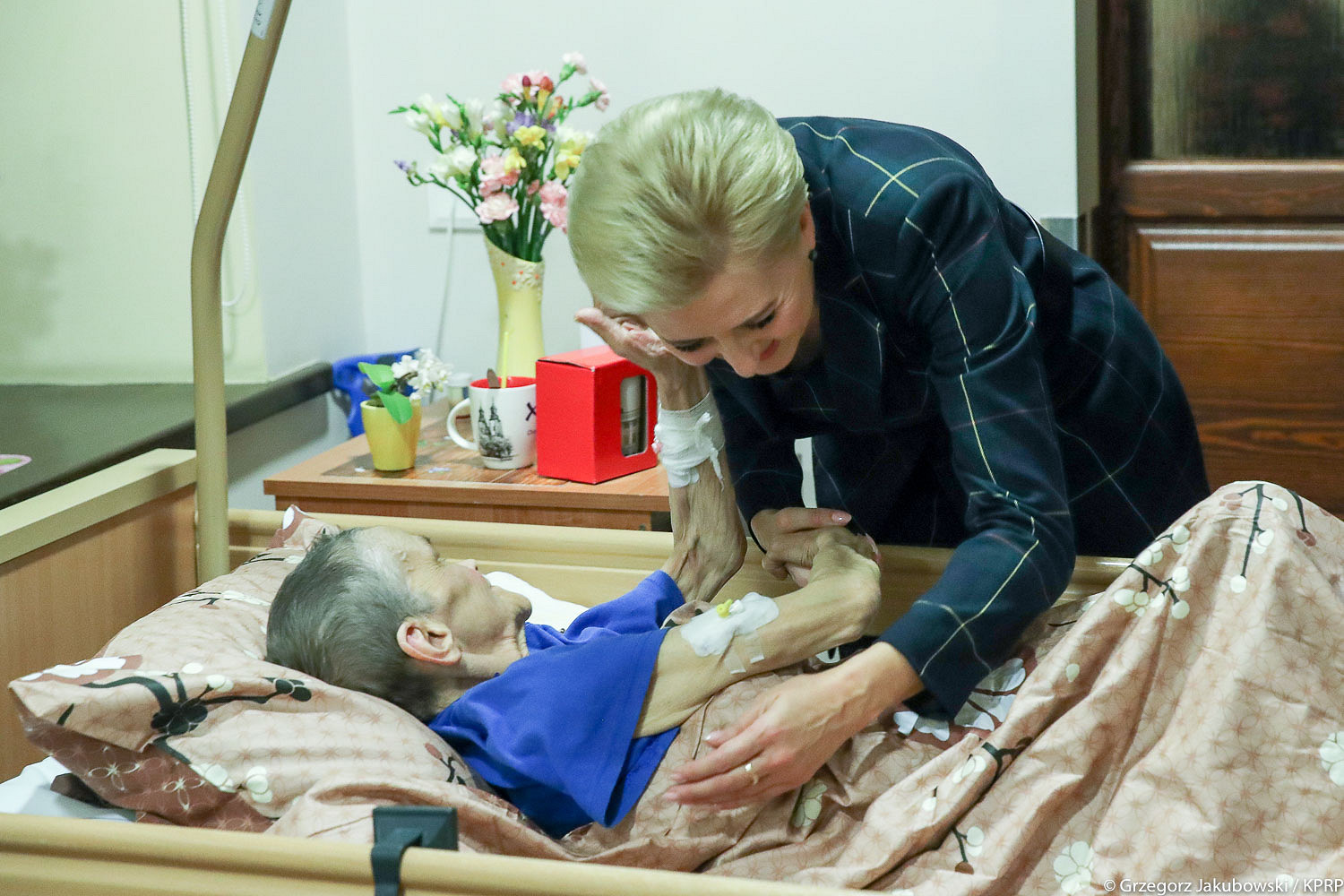 Pierwsze Damy Polski i Litwy odwiedziły wileńskie hospicjum - zdjęcie w treści artykułu nr 2