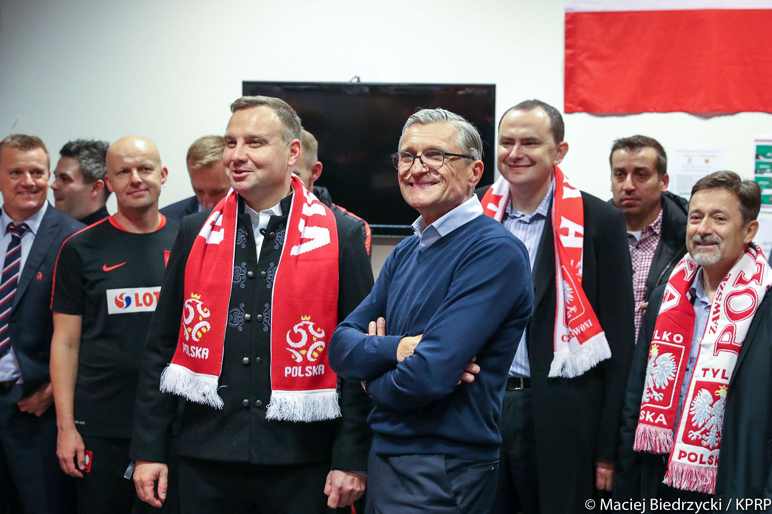 Prezydent na meczu Polska-Czarnogóra - zdjęcie w treści artykułu nr 4