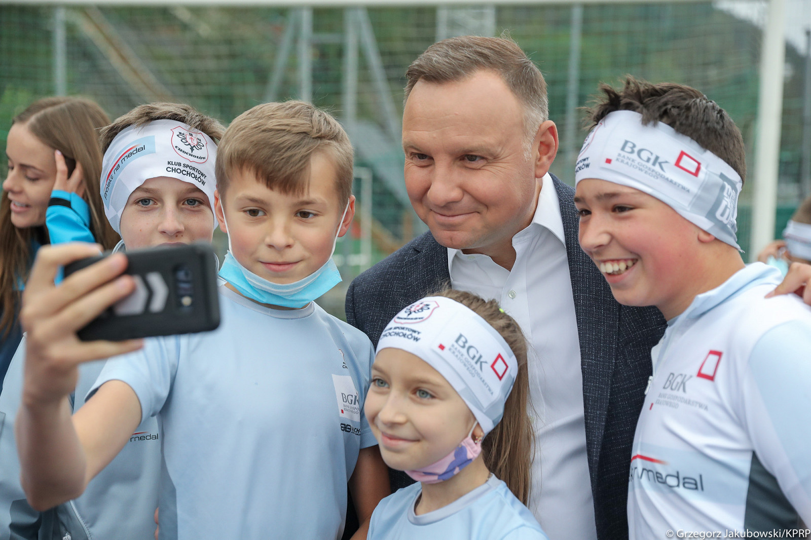 Prezydent na terenie modernizacji kompleksu Średnich Krokwi w Zakopanem - zdjęcie w treści artykułu nr 1