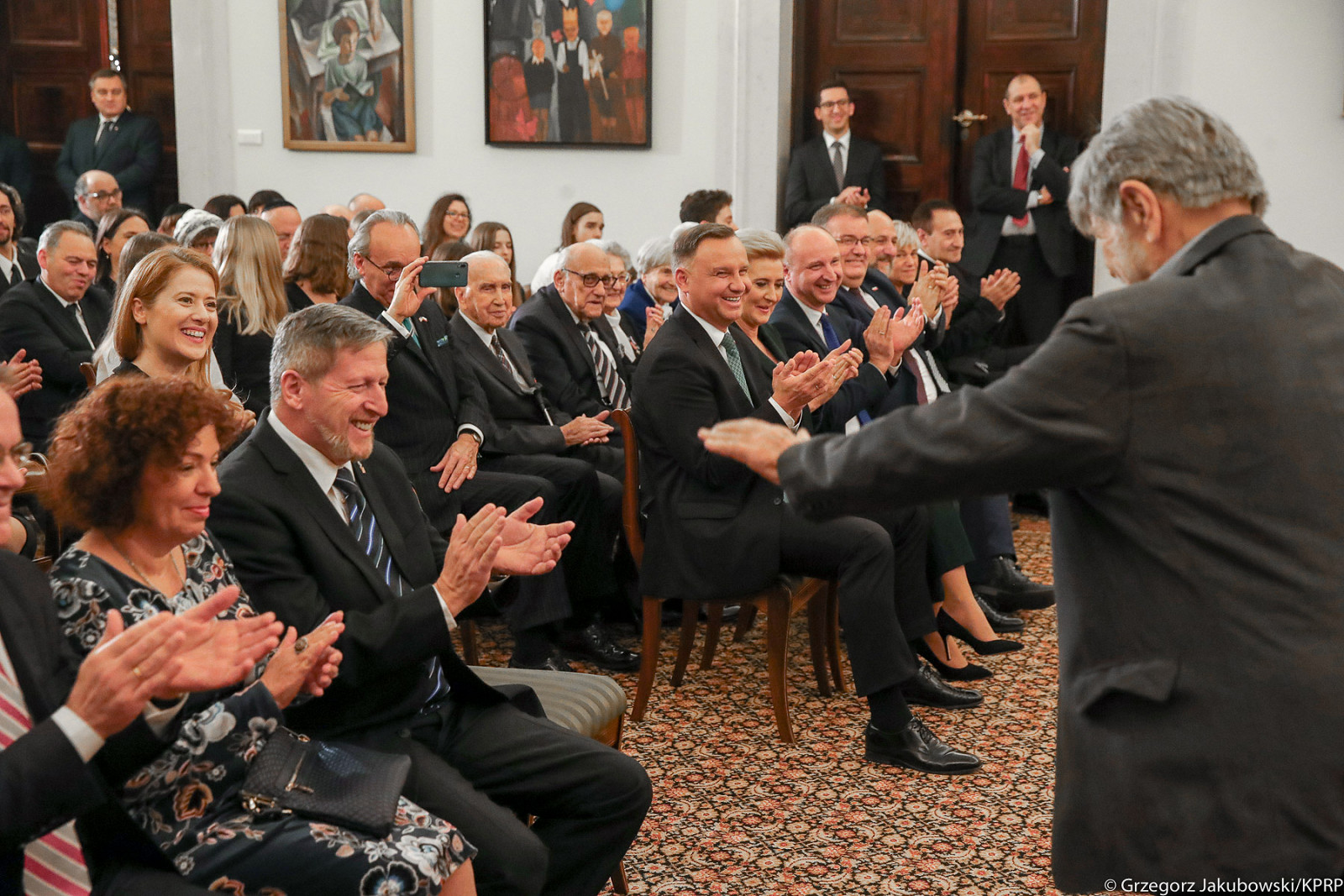 Wystąpienie Prezydenta podczas spotkania z przedstawicielami społeczności żydowskiej w Polsce [PL/ENG/‏עִבְרִית‎] - zdjęcie w treści artykułu nr 5