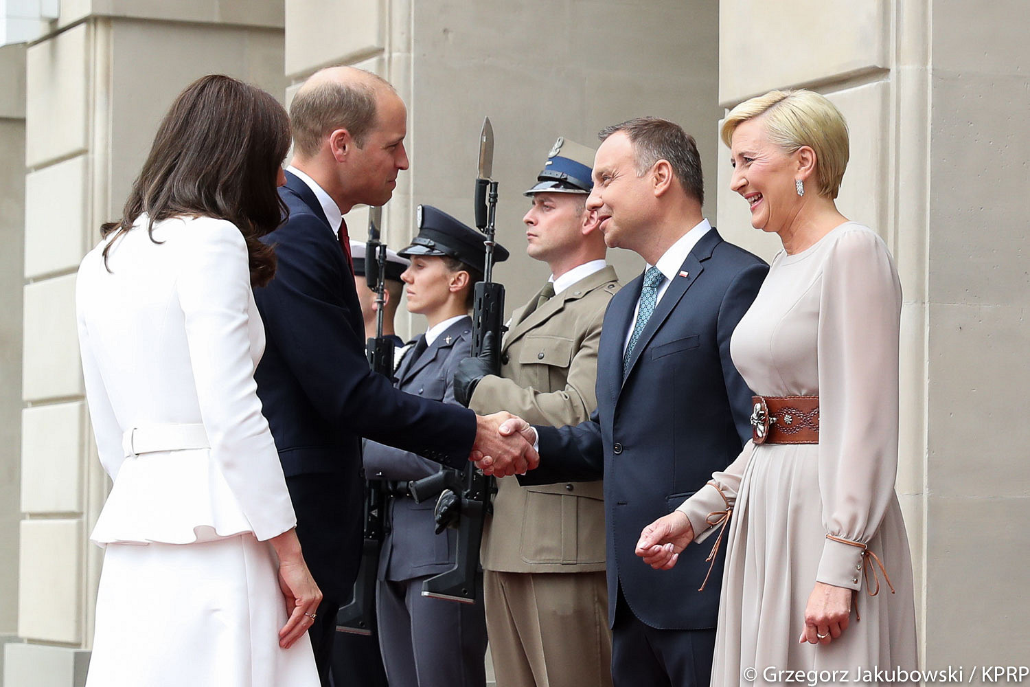 Wizyta Księcia i Księżnej Cambridge w Polsce PL/ENG - zdjęcie w treści artykułu