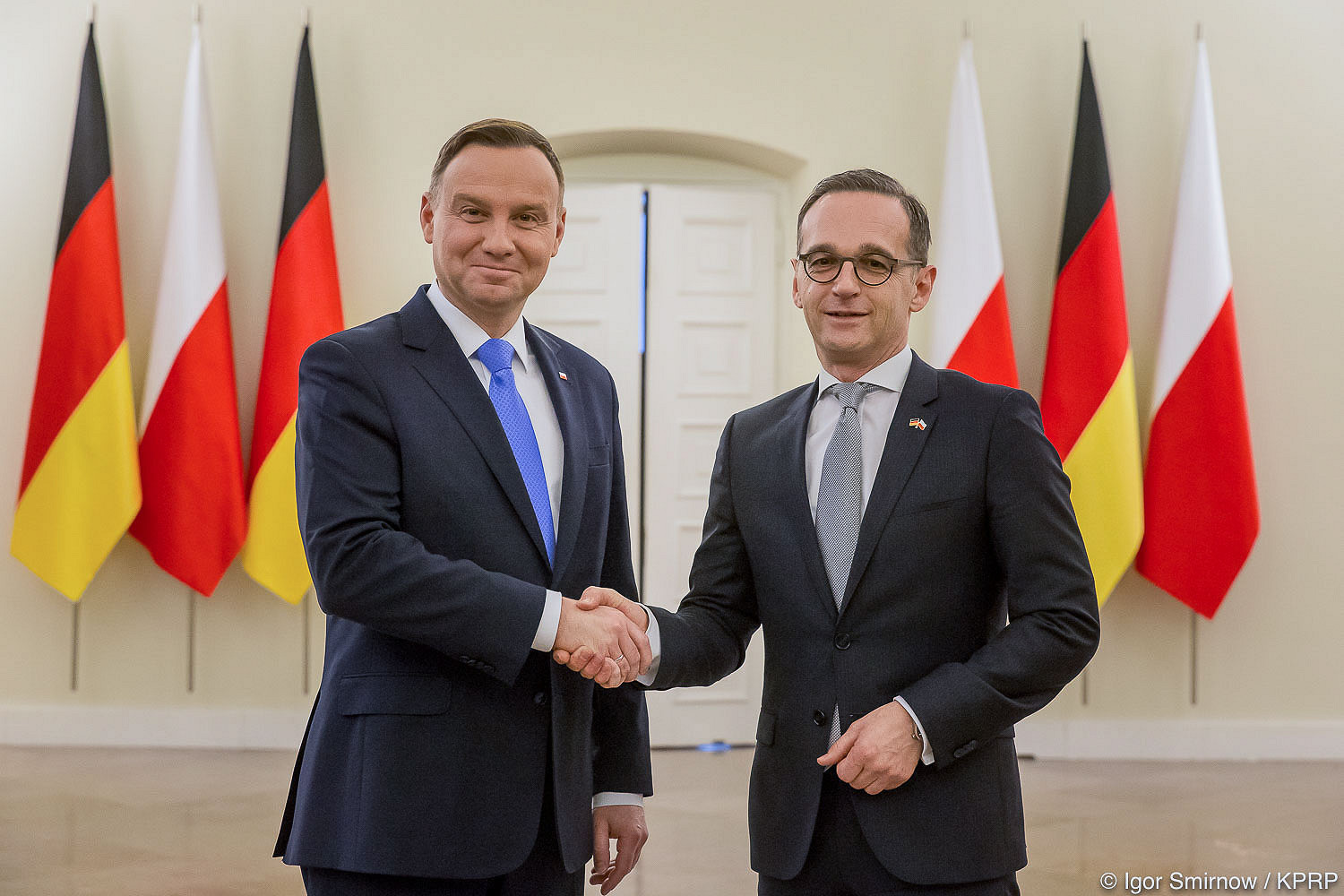 Prezydent spotkał się szefem MSZ Niemiec [PL/ENG] - zdjęcie w treści artykułu