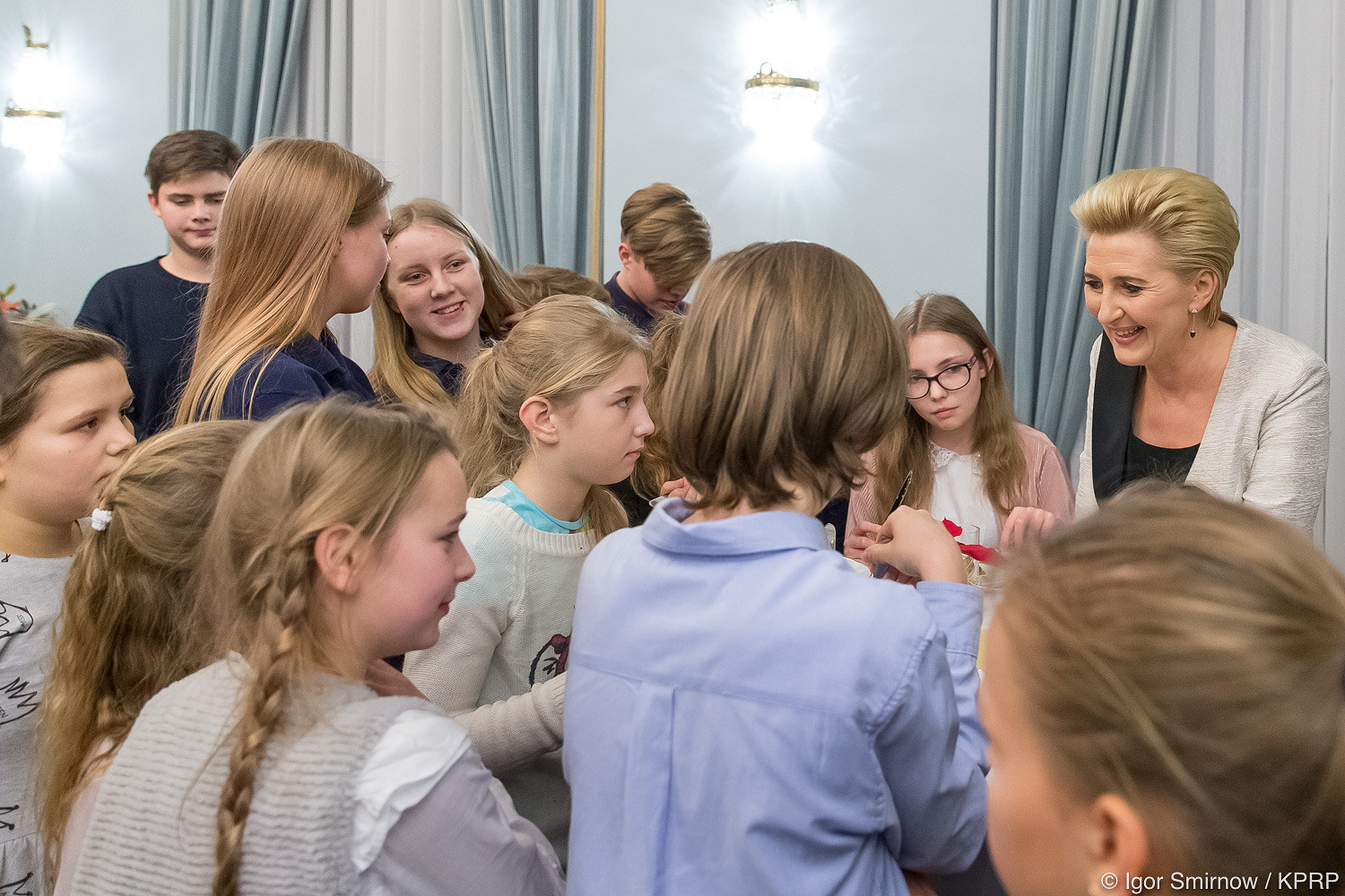 Spotkanie Pierwszej Damy z wolontariuszami z Pomorza - zdjęcie w treści artykułu