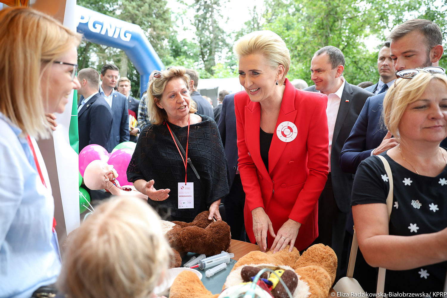 Para Prezydencka na pikniku charytatywnym „Pomagam z Radością” - zdjęcie w treści artykułu nr 5