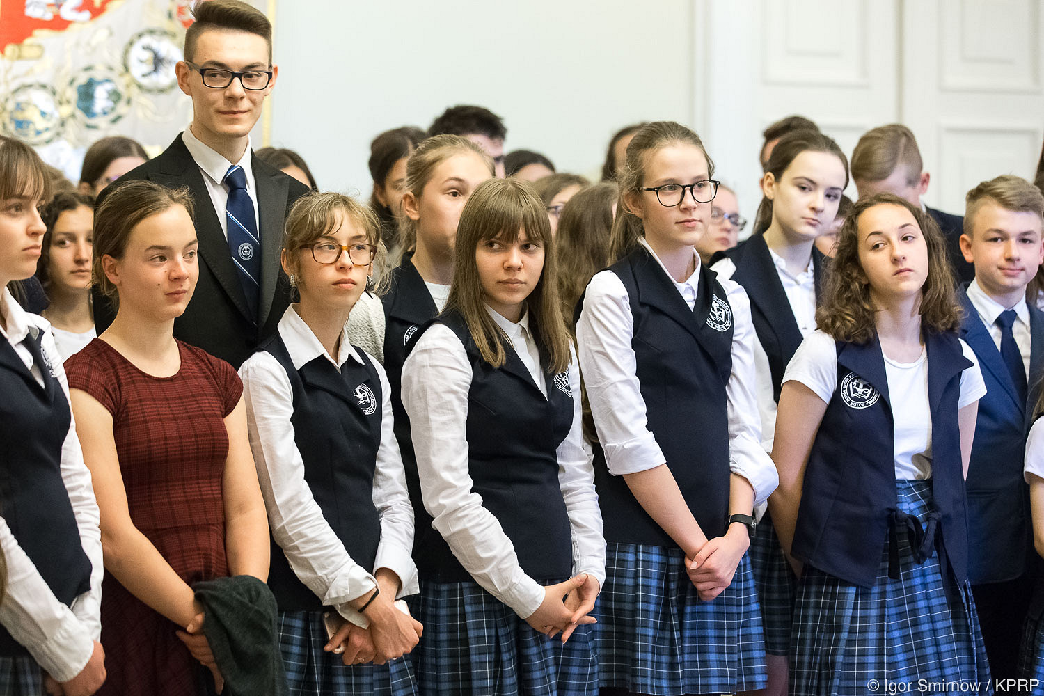 Polsko-Węgierskie spotkanie młodzieży w Pałacu Prezydenckim - zdjęcie w treści artykułu