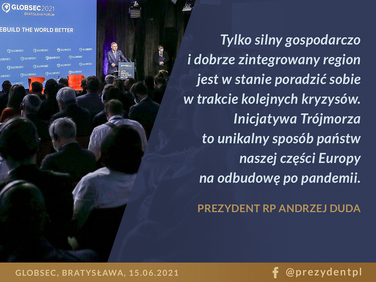 Konferencja GLOBSEC z udziałem Prezydenta RP [PL/EN] - zdjęcie w treści artykułu