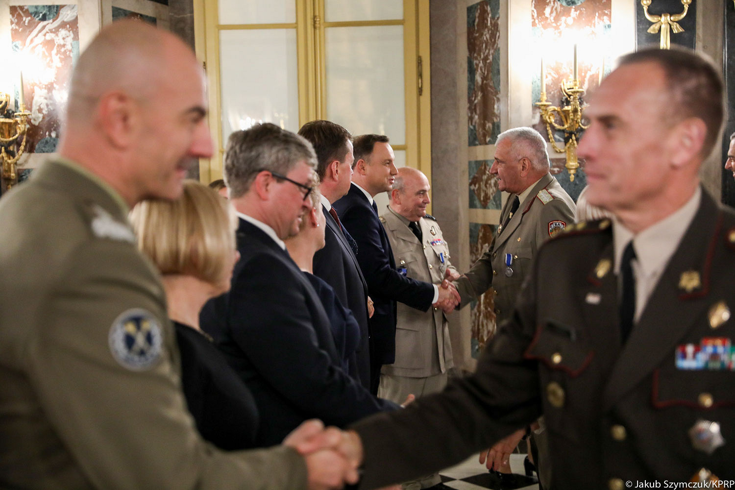 Spotkanie Prezydenta Andrzeja Dudy z Szefami Obrony Państw NATO - zdjęcie w treści artykułu nr 1