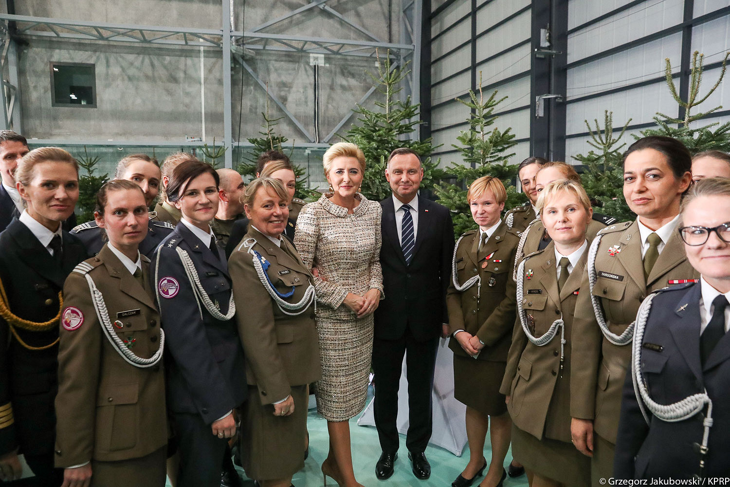 Spotkanie świąteczne Pary Prezydenckiej z żołnierzami - zdjęcie w treści artykułu nr 3