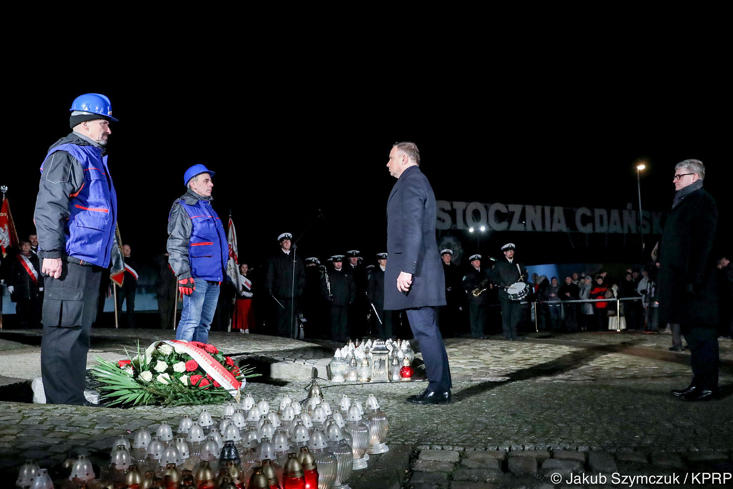 Prezydent w Gdańsku na obchodach 47. rocznicy Grudnia ’70 - zdjęcie w treści artykułu nr 2