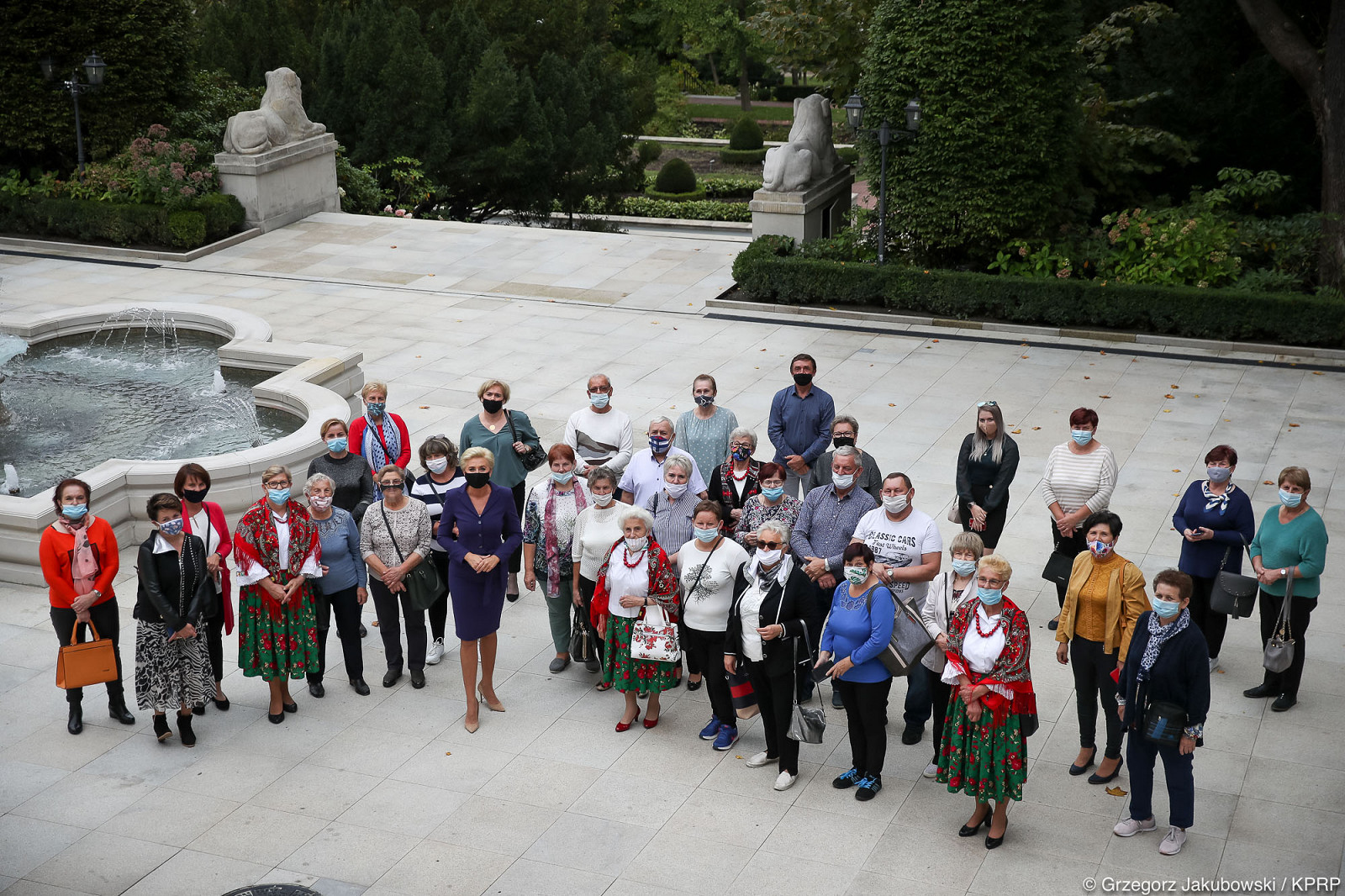 Aktywność Pierwszej Damy w pierwszym roku II kadencji prezydentury Andrzeja Dudy - zdjęcie w treści artykułu nr 128