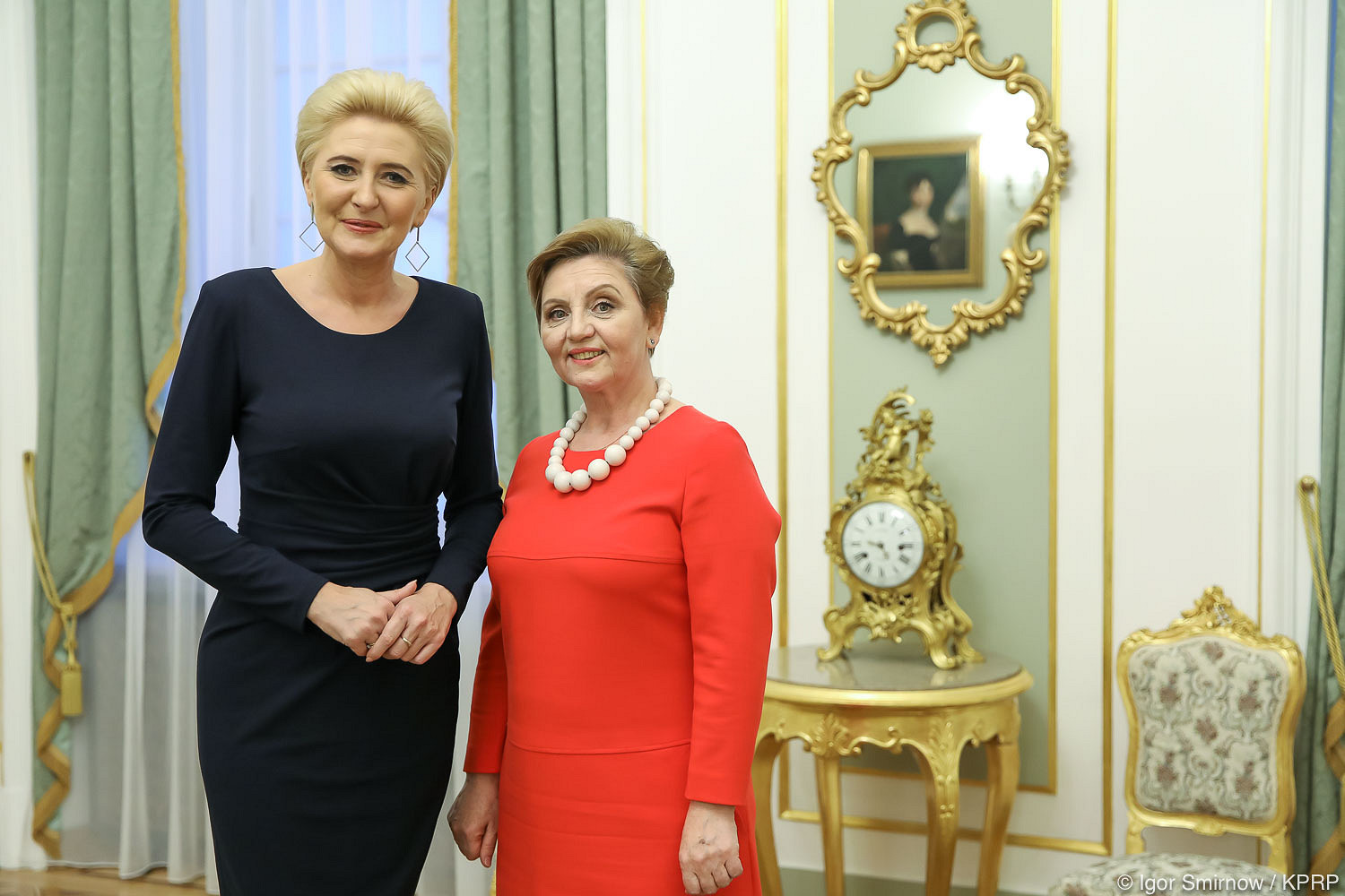 Spotkanie Pierwszej Damy z Małżonką Ambasadora Republiki Mołdawii - zdjęcie w treści artykułu