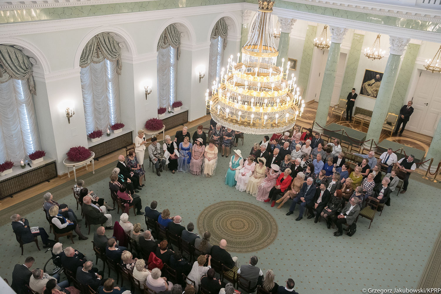 Międzynarodowy Dzień Osób Starszych w Pałacu Prezydenckim - zdjęcie w treści artykułu