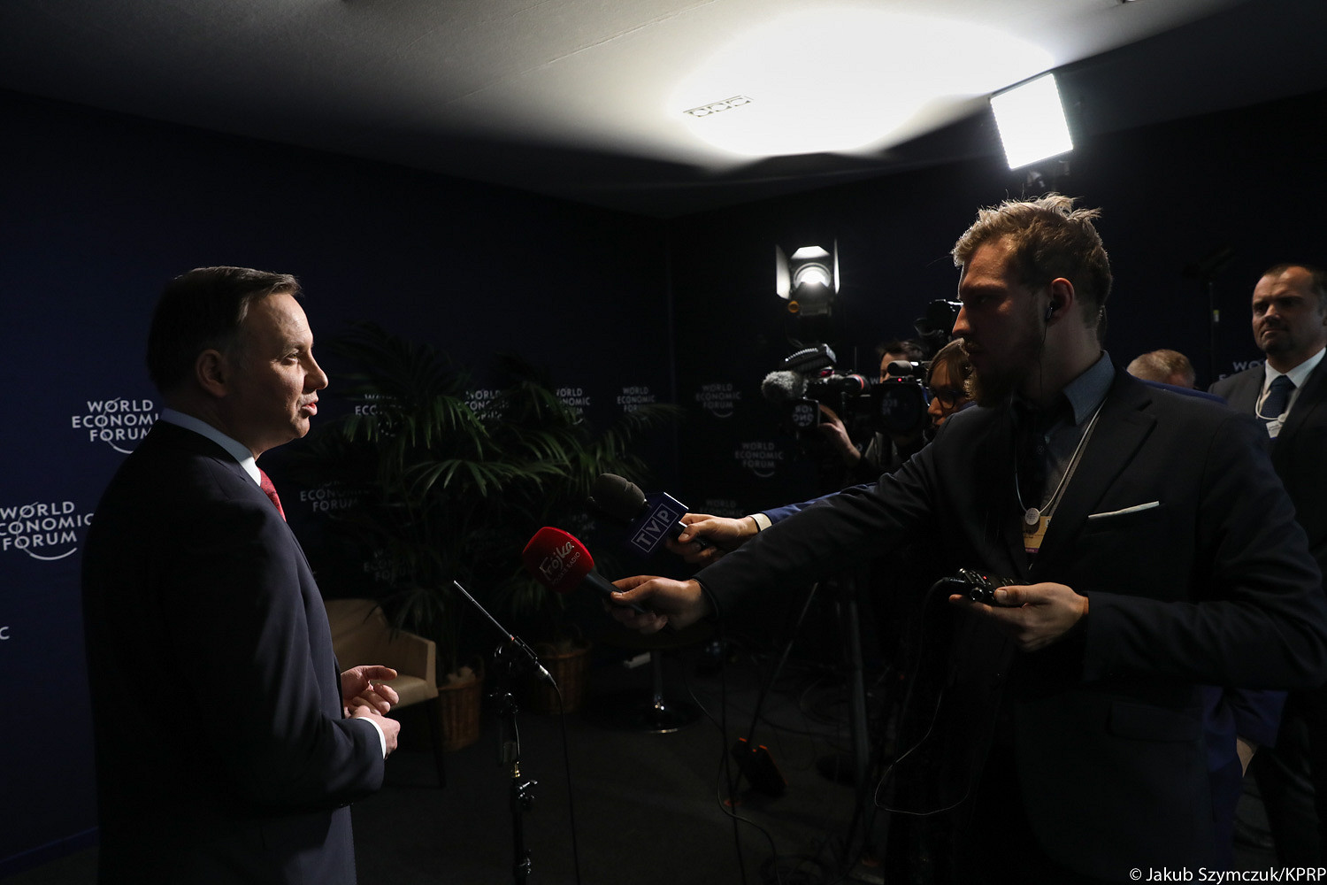 Prezydent: w Davos usłyszałem gratulacje, że Polska podjęła temat Bliskiego Wschodu [PL/ENG] - zdjęcie w treści artykułu