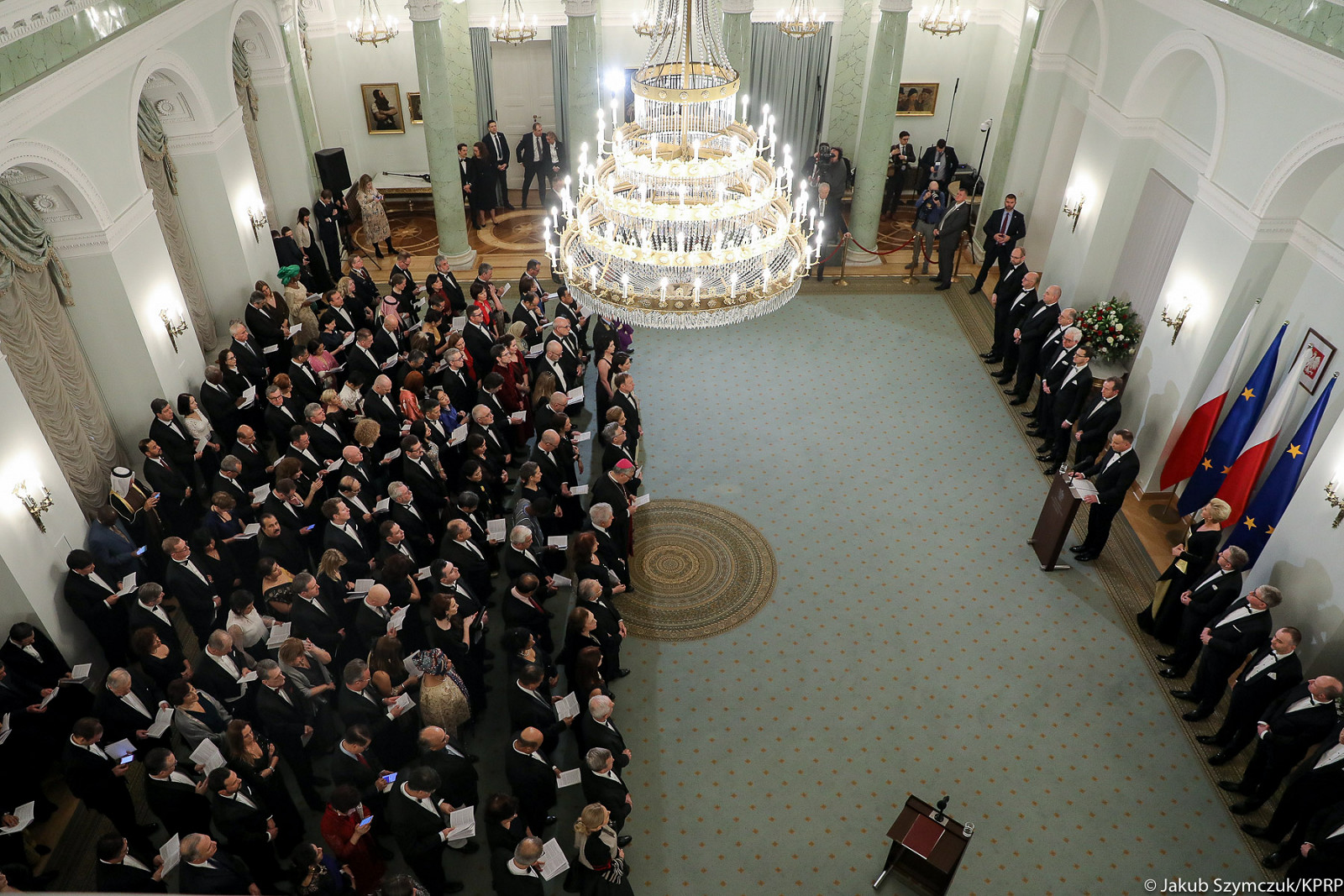 Noworoczne spotkanie Pary Prezydenckiej z korpusem dyplomatycznym [PL/ENG] - zdjęcie w treści artykułu nr 6