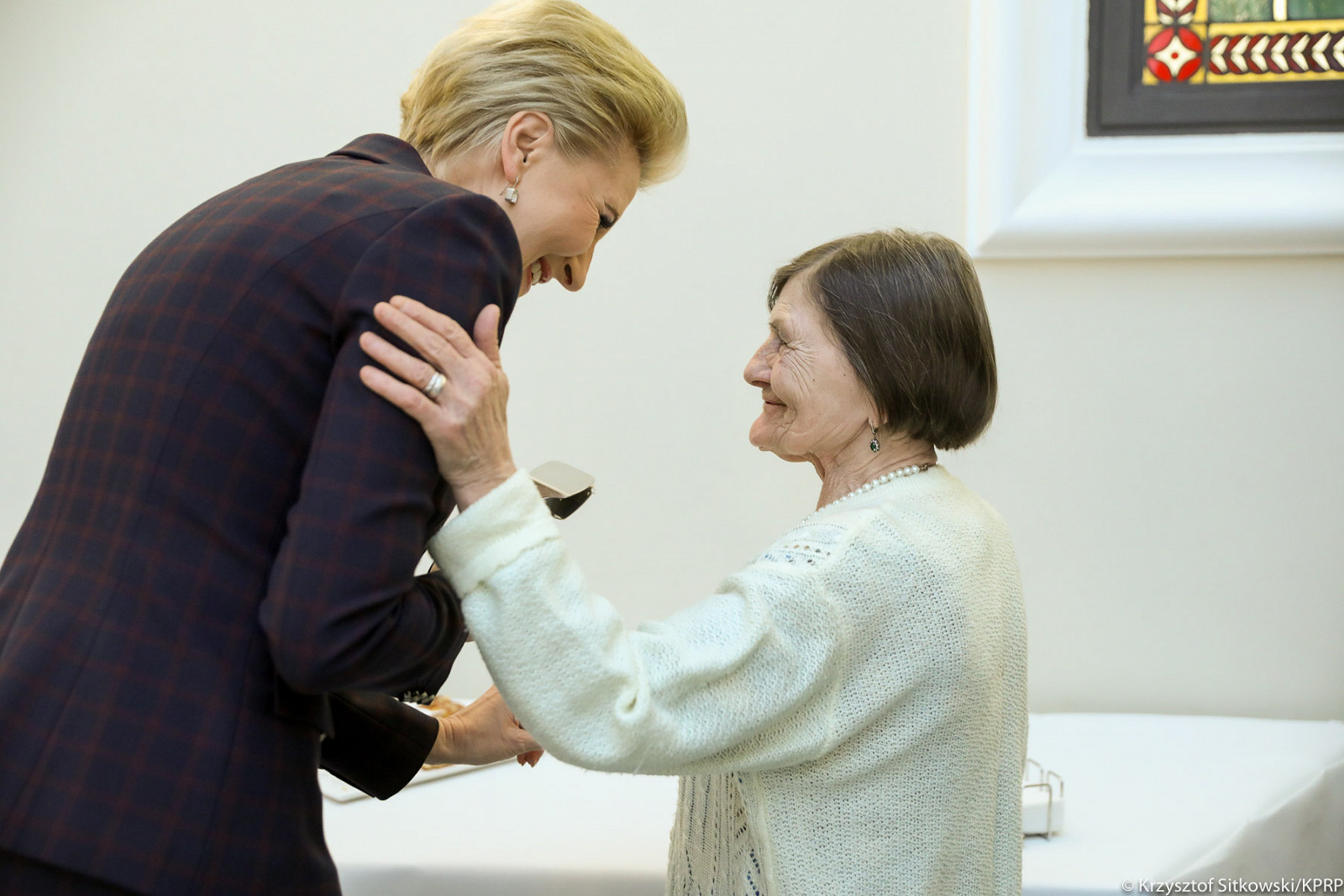 Podopieczni Kamiliańskiej Misji Pomocy Społecznej w Pałacu Prezydenckim - zdjęcie w treści artykułu