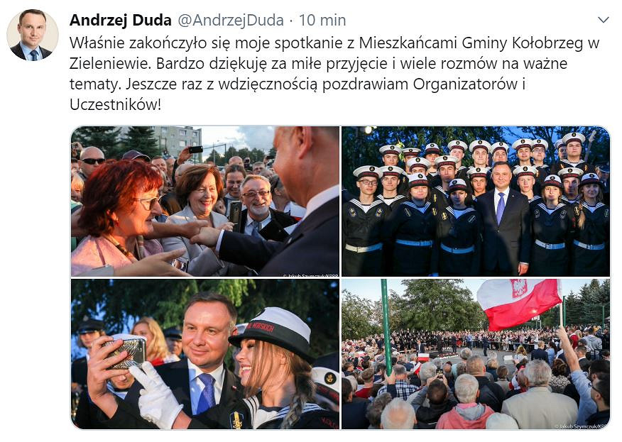 Prezydent w województwie zachodniopomorskim - zdjęcie w treści artykułu nr 9