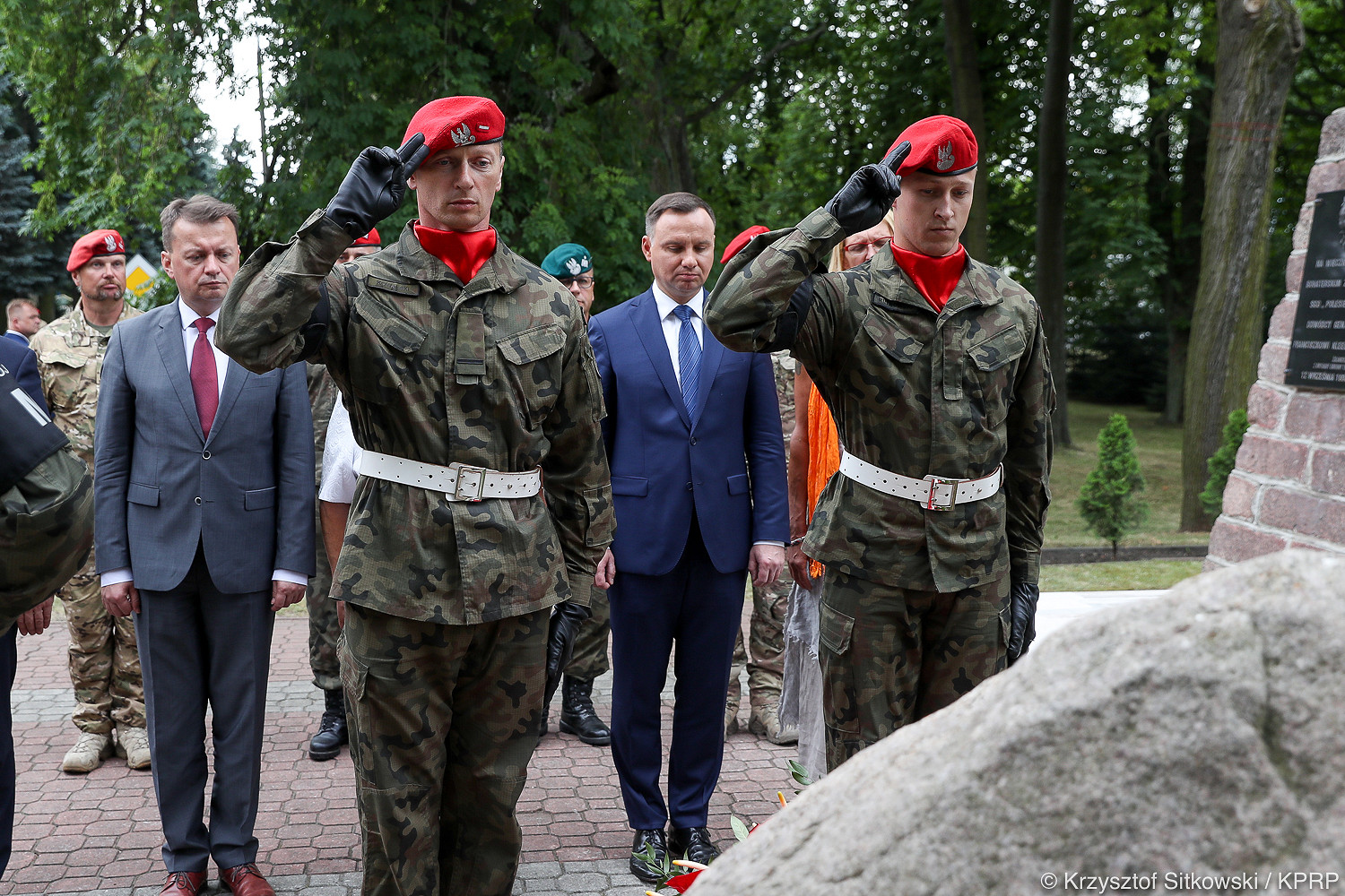 Święto Żandarmerii Wojskowej z udziałem Prezydenta [PL/ENG] - zdjęcie w treści artykułu nr 2