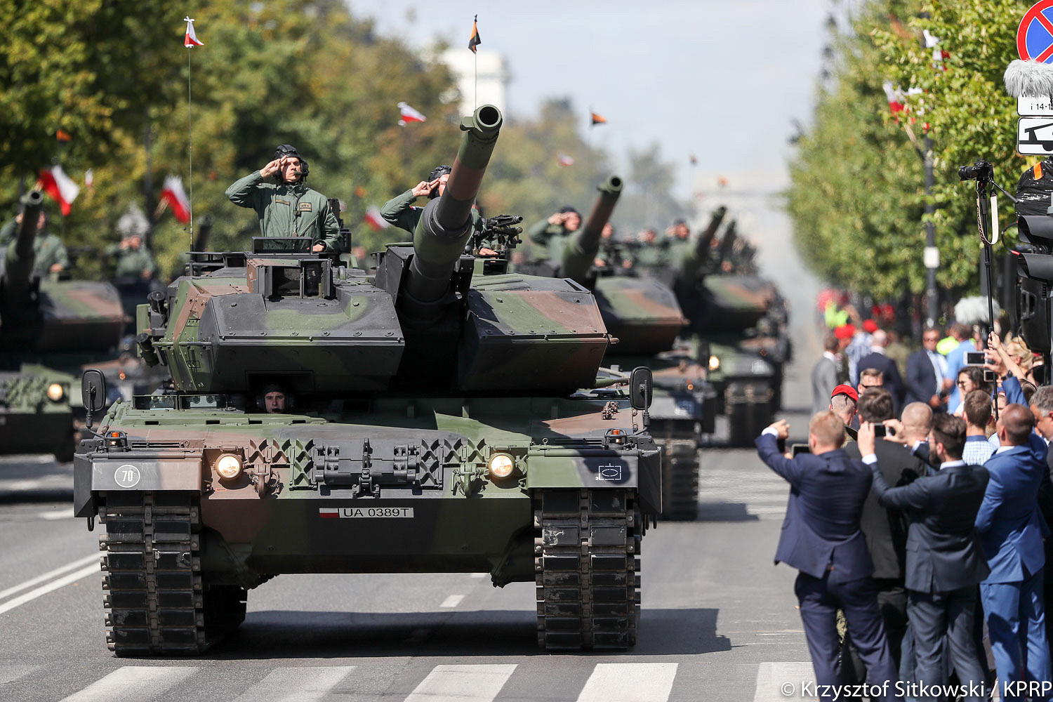 Defilada z okazji Święta Wojska Polskiego - zdjęcie w treści artykułu nr 3