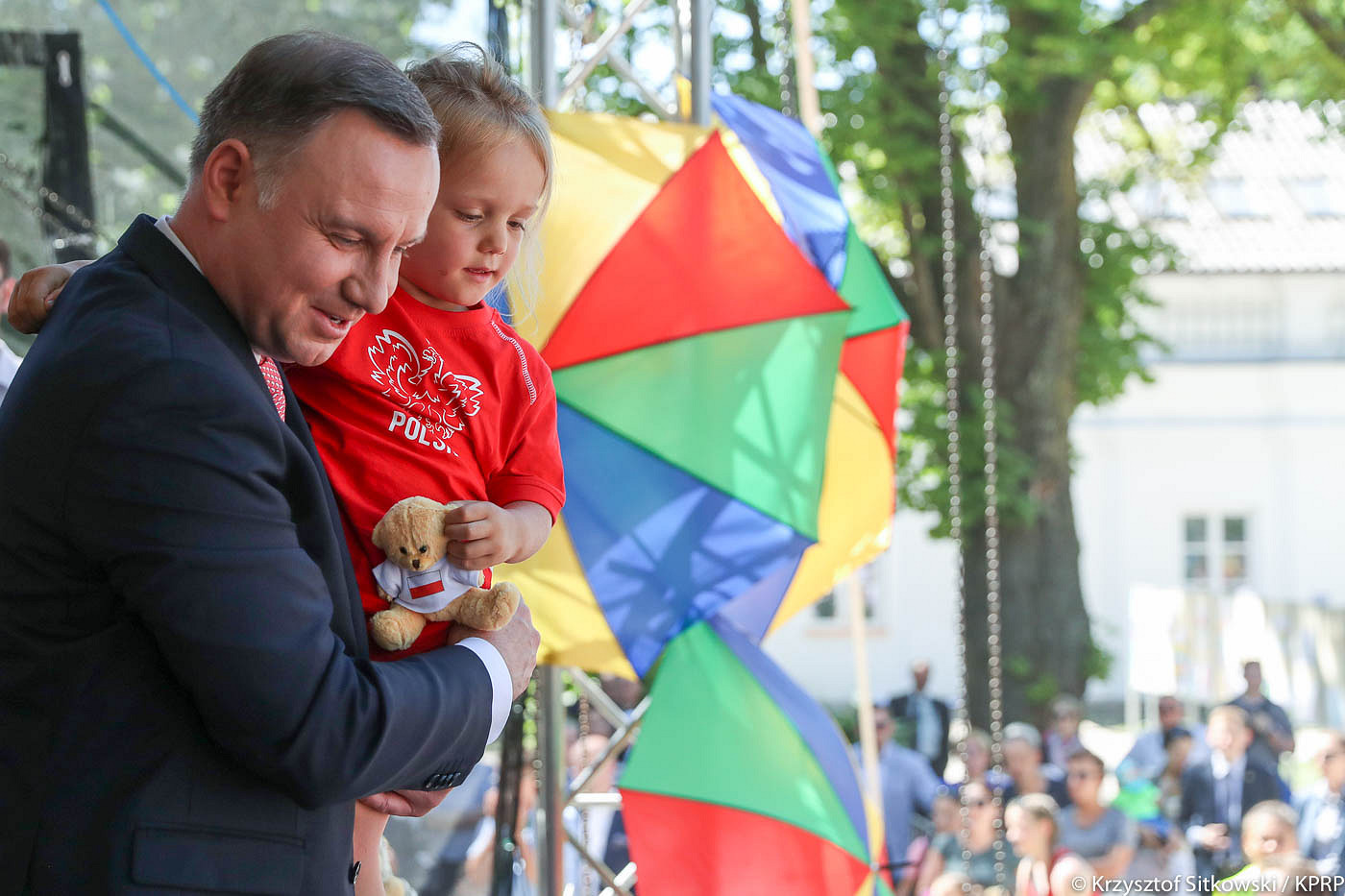 Festyn rodzinny z udziałem Pary Prezydenckiej - zdjęcie w treści artykułu