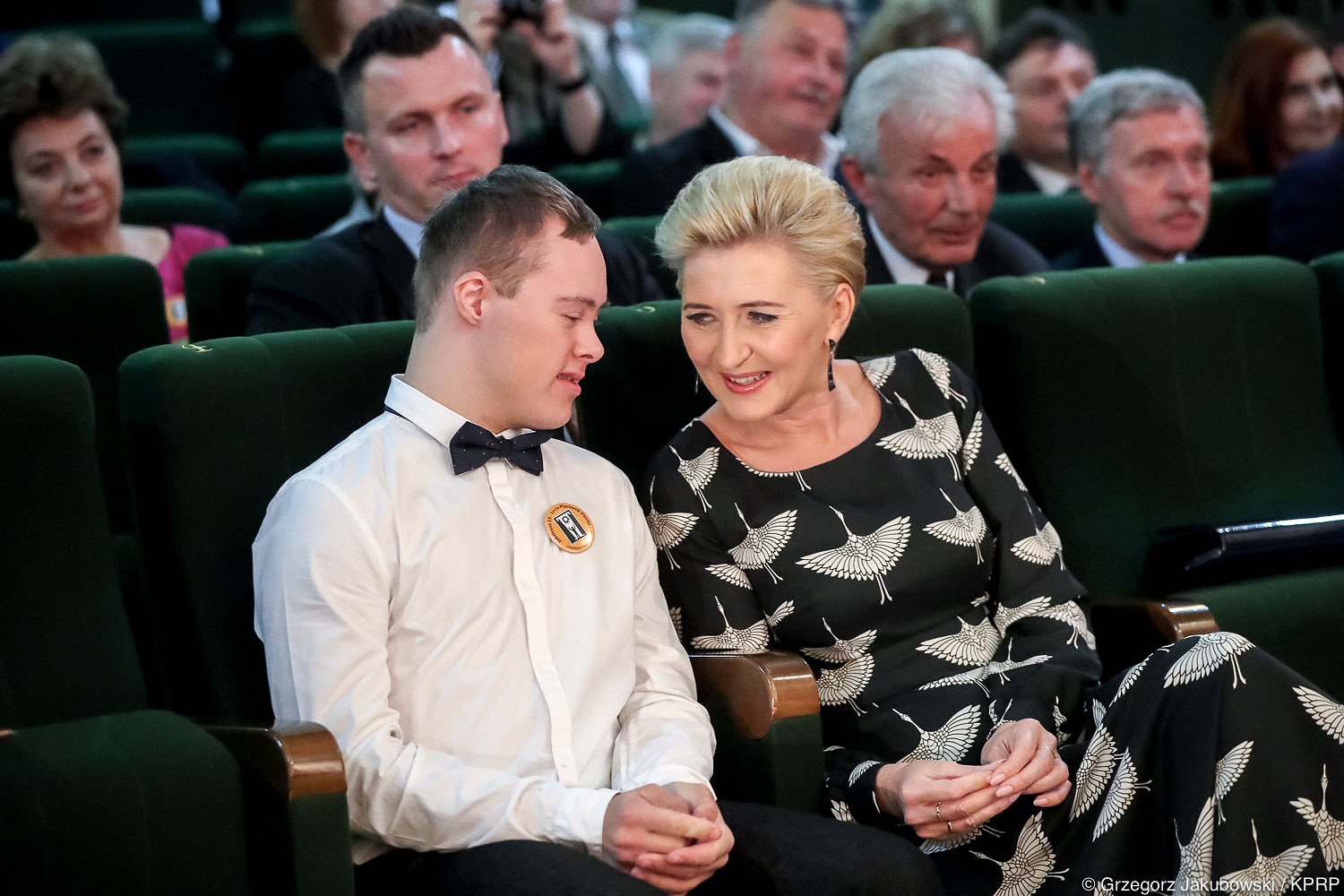 Małżonka Prezydenta uczestniczyła w jubileuszu 25-lecia PSONI w Miechowie - zdjęcie w treści artykułu nr 1