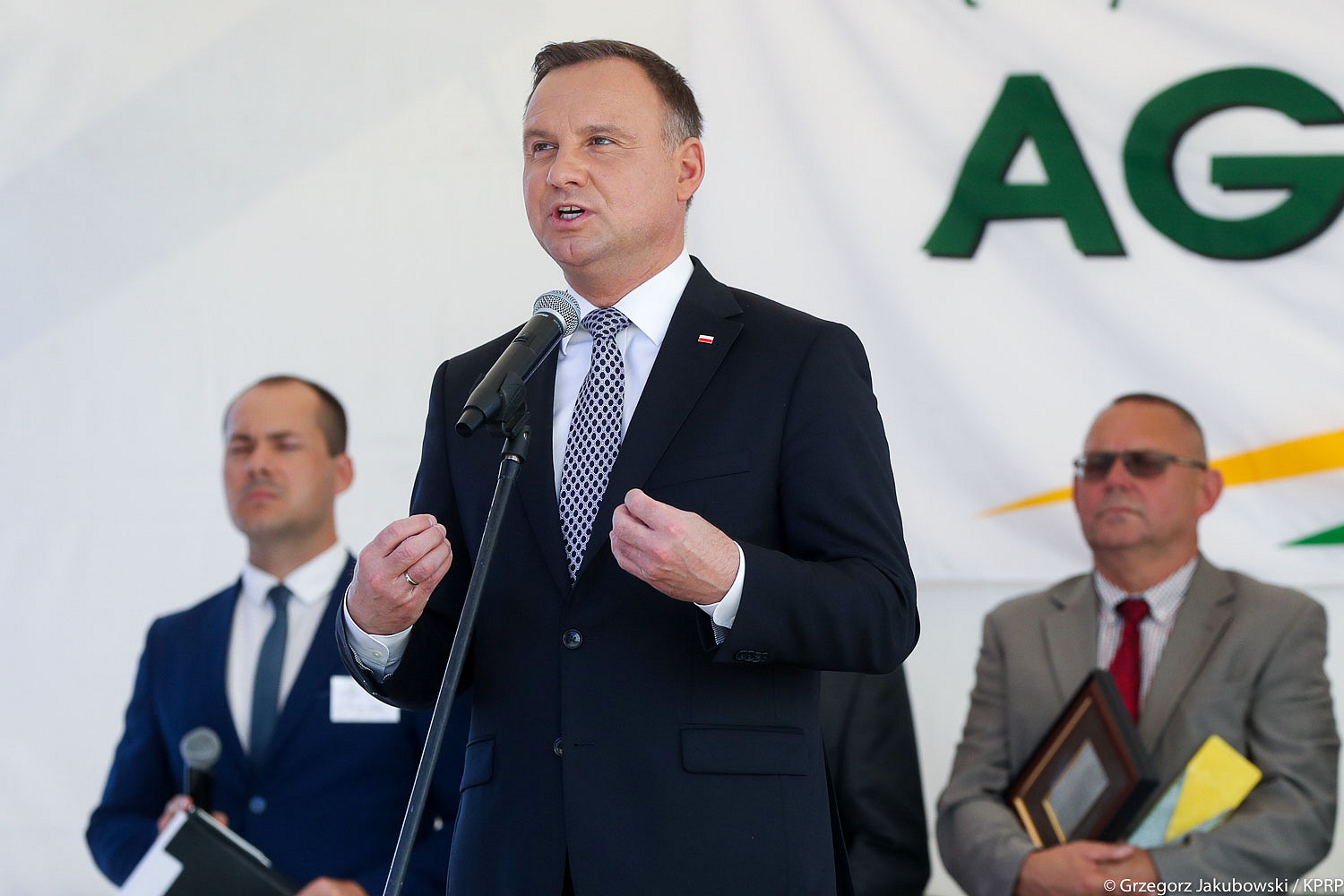 Para Prezydencka na Targach Rolno-Przemysłowych AGRO-TECH - zdjęcie w treści artykułu