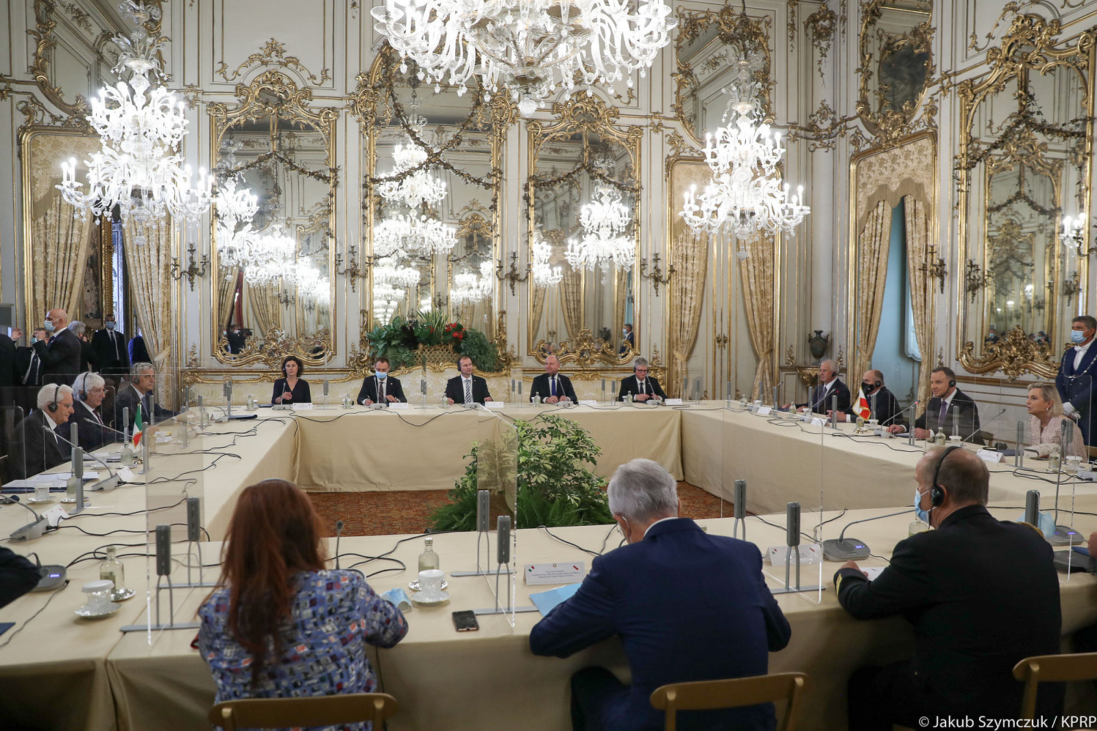 Spotkania Prezydenta z politykami w Rzymie [PL/EN] - zdjęcie w treści artykułu nr 1