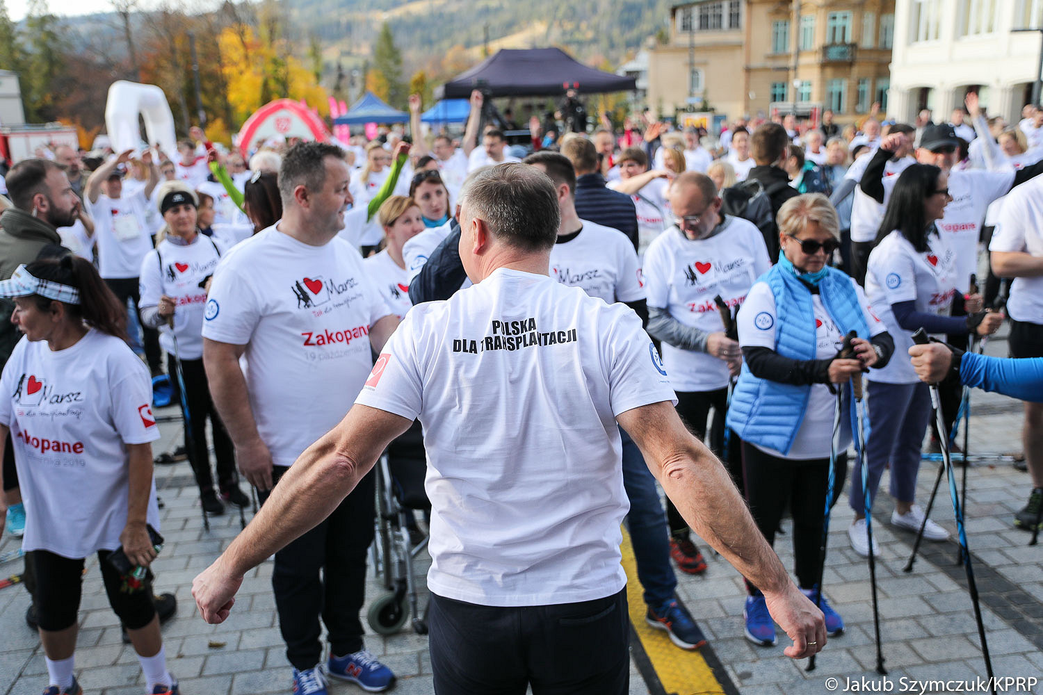 Marsz Nordic Walking „TAK dla transplantacji” - zdjęcie w treści artykułu