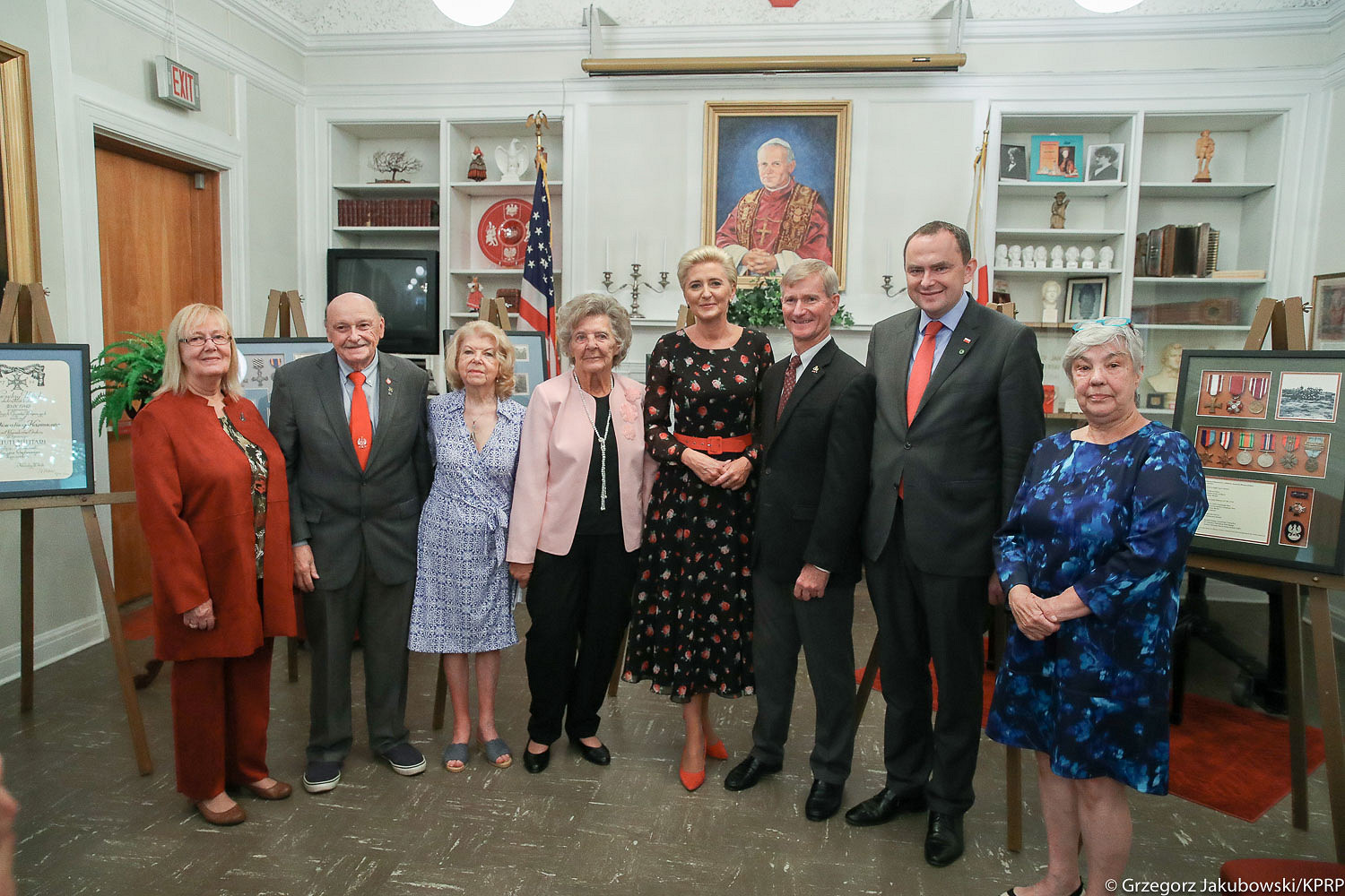 Małżonka Prezydenta odwiedziła seniorów w Huntington - zdjęcie w treści artykułu nr 6