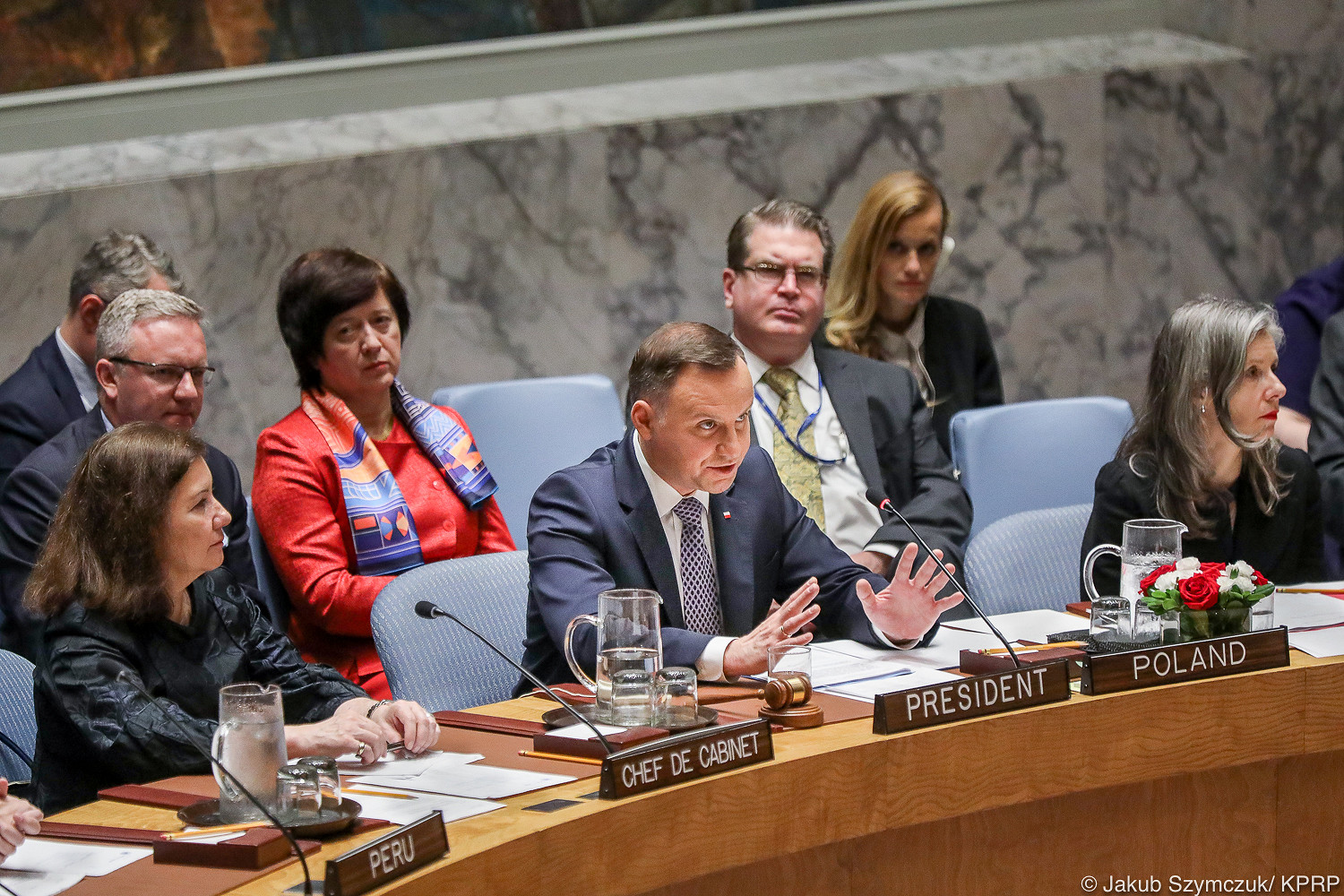 Wystąpienie Prezydenta RP podczas Debaty Wysokiego Szczebla Rady Bezpieczeństwa ONZ [PL/ENG] - zdjęcie w treści artykułu nr 2