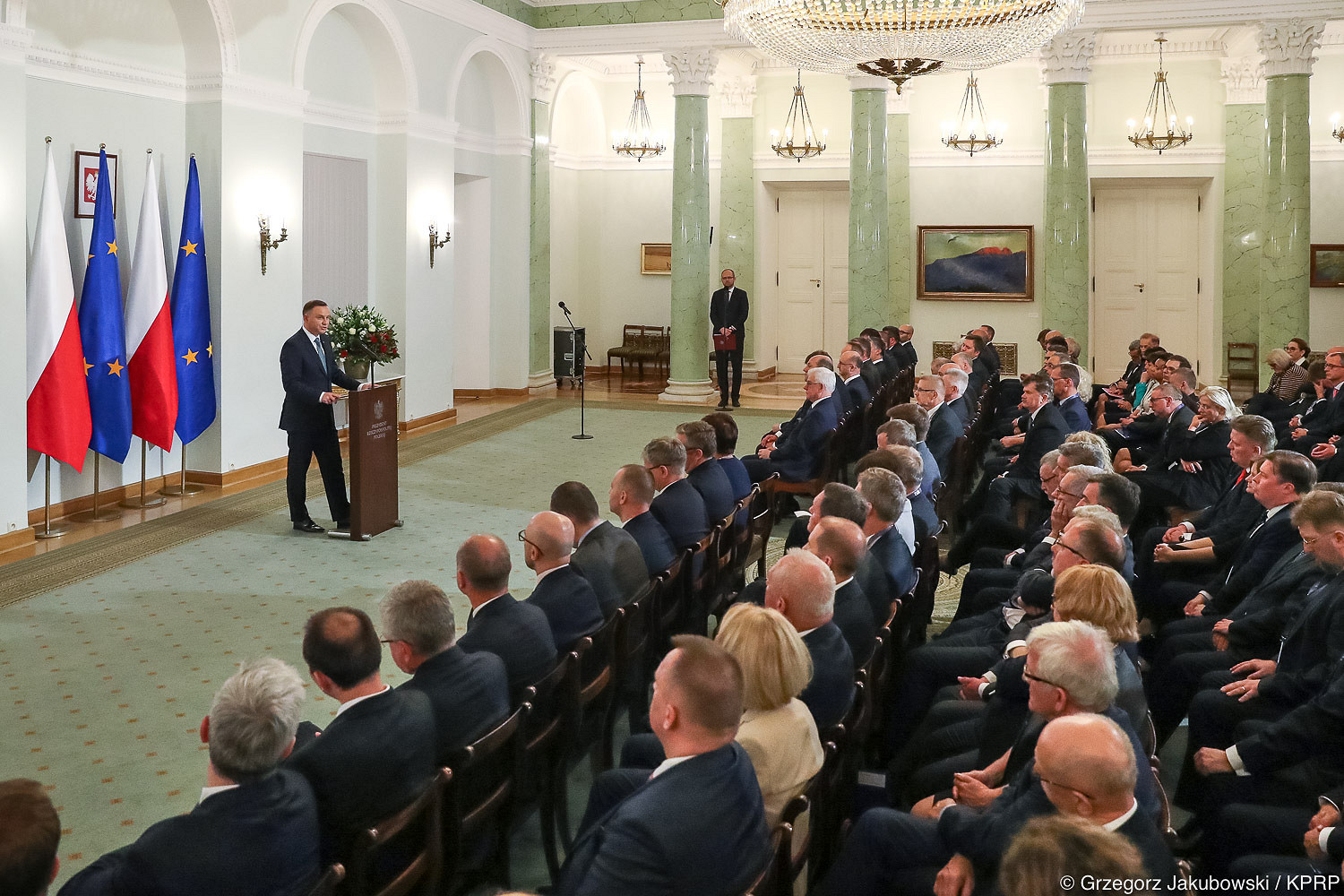 Wystąpienie Prezydenta na spotkaniu z Ambasadorami RP - zdjęcie w treści artykułu nr 2