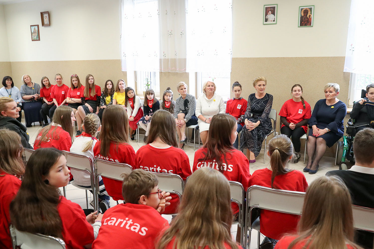 Małżonka Prezydenta w Centrum Charytatywnym w Olsztynie - zdjęcie w treści artykułu nr 3