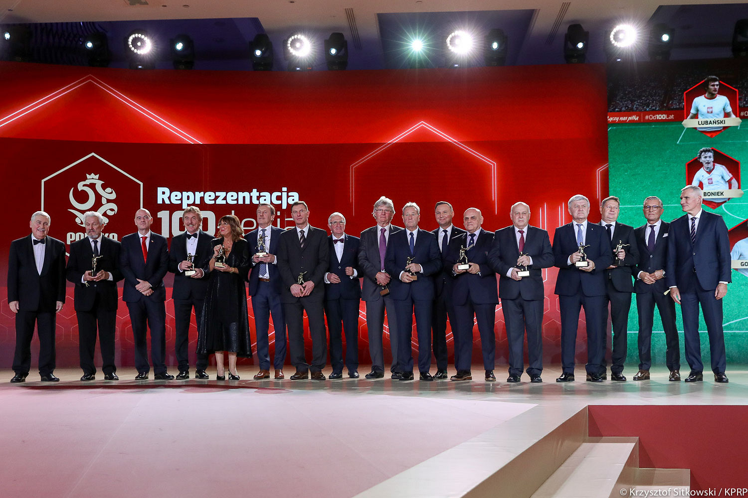 Gala „100 lat PZPN” z udziałem Prezydenta - zdjęcie w treści artykułu nr 1