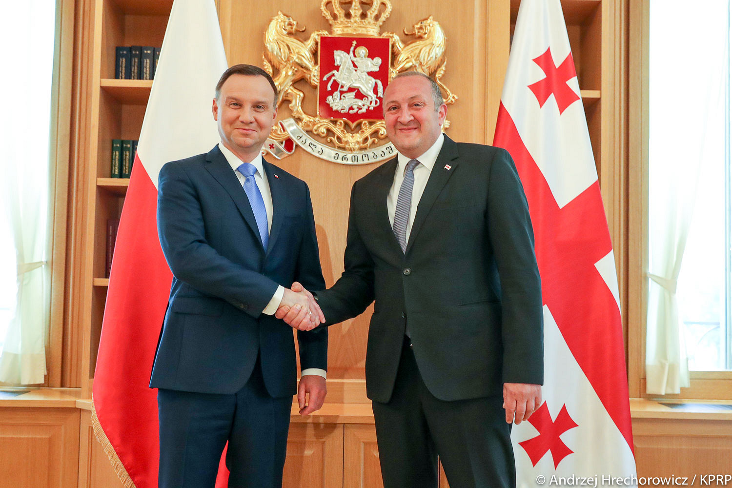 Prezydent: Jestem rzecznikiem członkostwa Gruzji w NATO PL/ENG - zdjęcie w treści artykułu nr 3