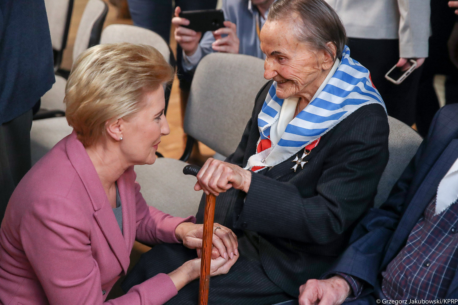 Spotkanie Pary Prezydenckiej z Ocalałymi - zdjęcie w treści artykułu nr 1