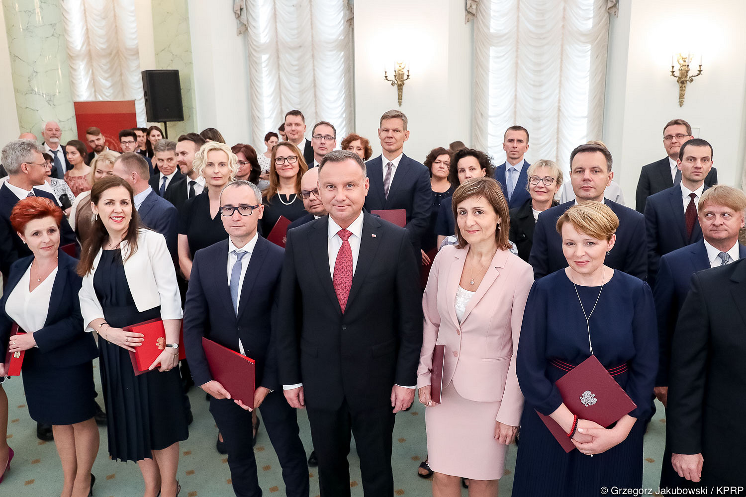 Prezydent wręczył nominacje sędziowskie - zdjęcie w treści artykułu