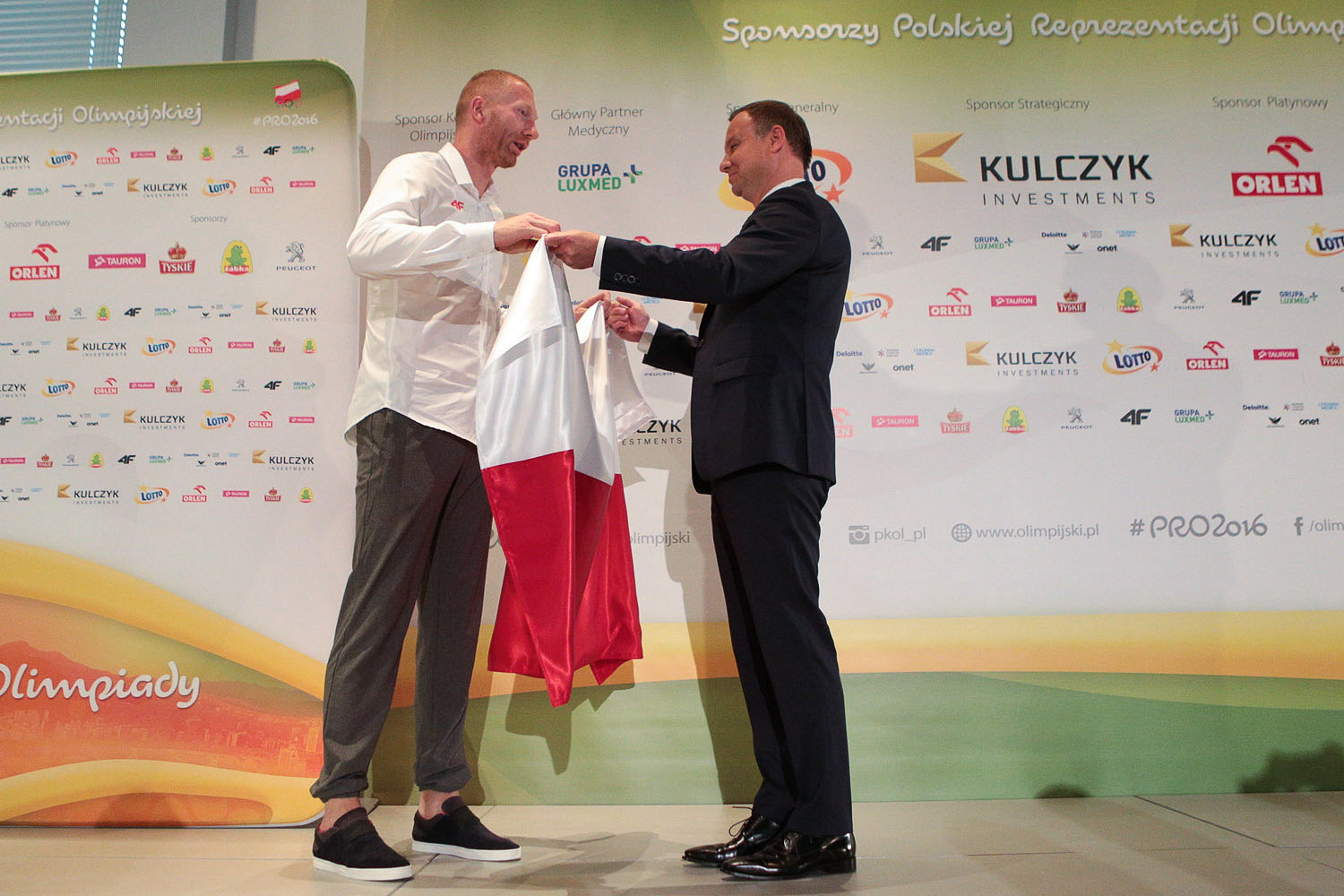 Prezydent Duda: jestem tutaj po to, by wam podziękować - zdjęcie w treści artykułu