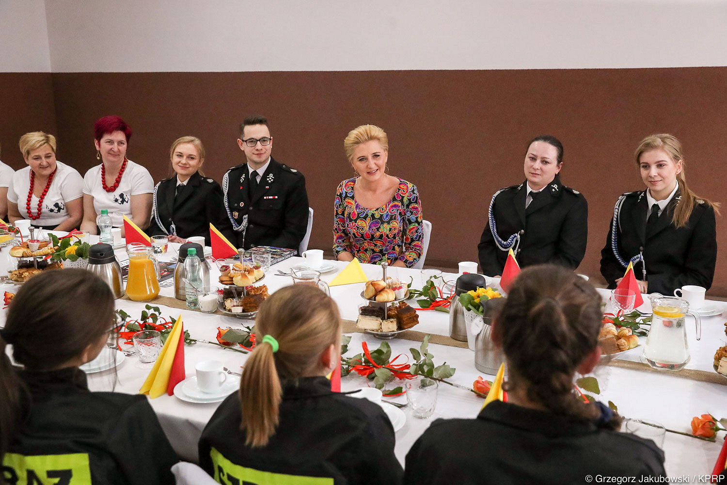 Dzień Kobiet ze strażaczkami z OSP w Makowie Podhalańskim - zdjęcie w treści artykułu nr 1