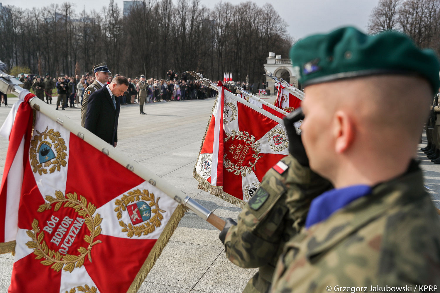 Sztandar wojskowy dla Pułku Reprezentacyjnego WP - zdjęcie w treści artykułu nr 3