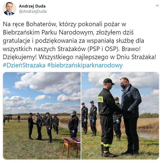 Spotkanie ze strażakami w Biebrzańskim Parku Narodowym - zdjęcie w treści artykułu nr 2
