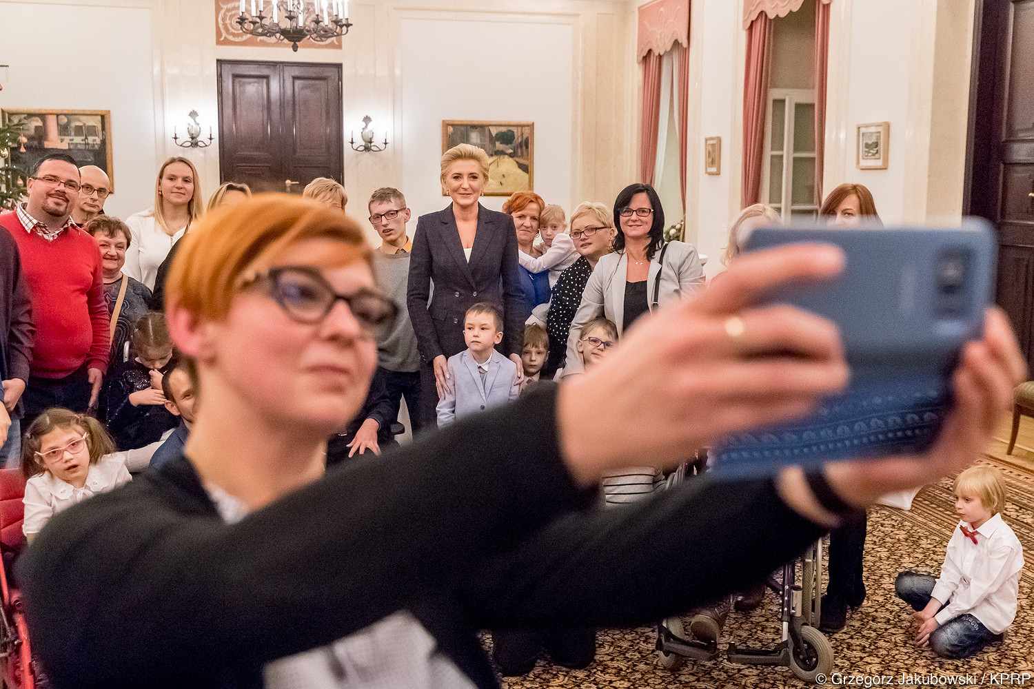 Dzieci z Radzionkowa odwiedziły Małżonkę Prezydenta - zdjęcie w treści artykułu nr 2