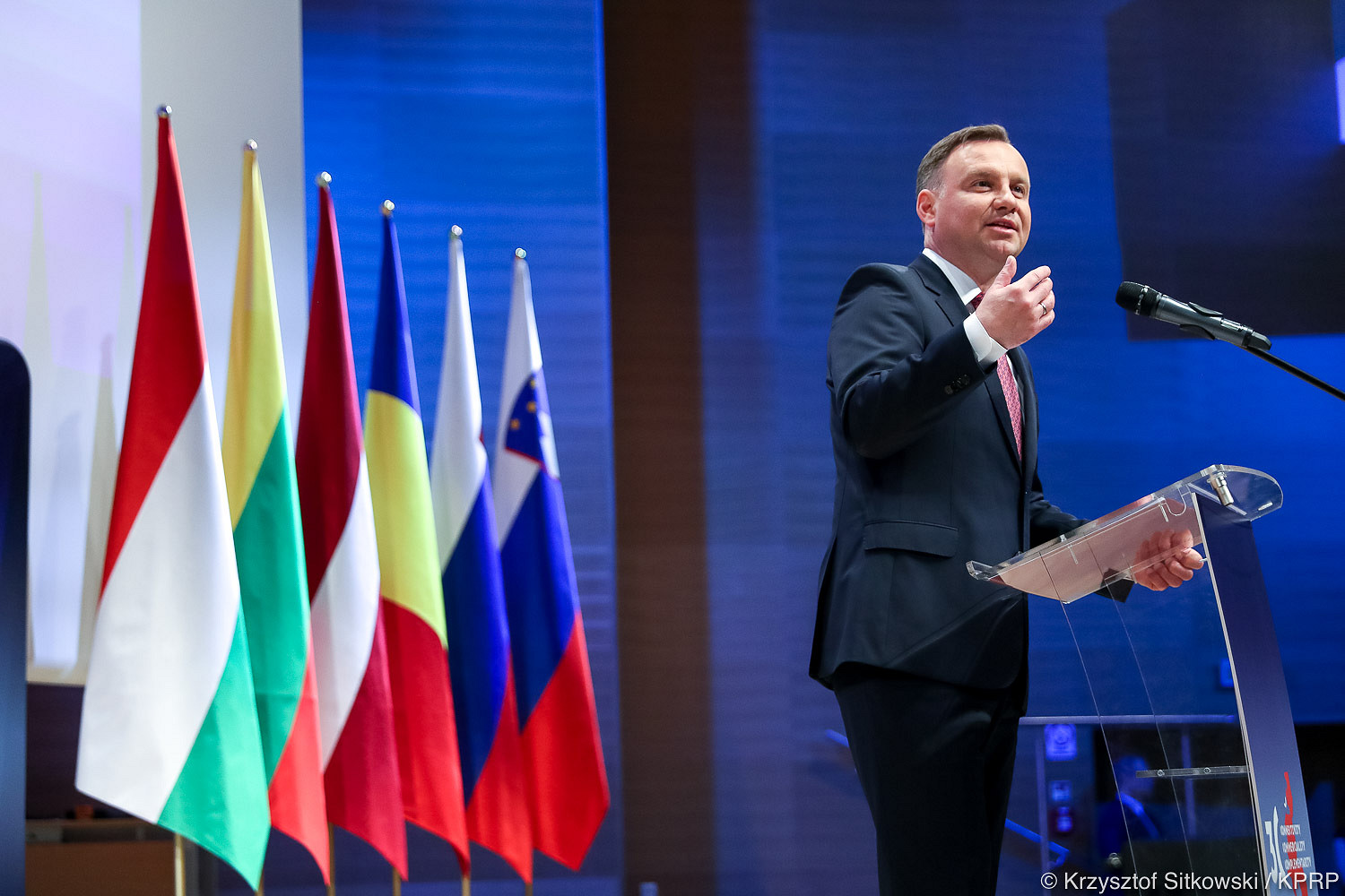 Wystąpienie Prezydenta na otwarciu Forum Regionów Trójmorza - zdjęcie w treści artykułu nr 2