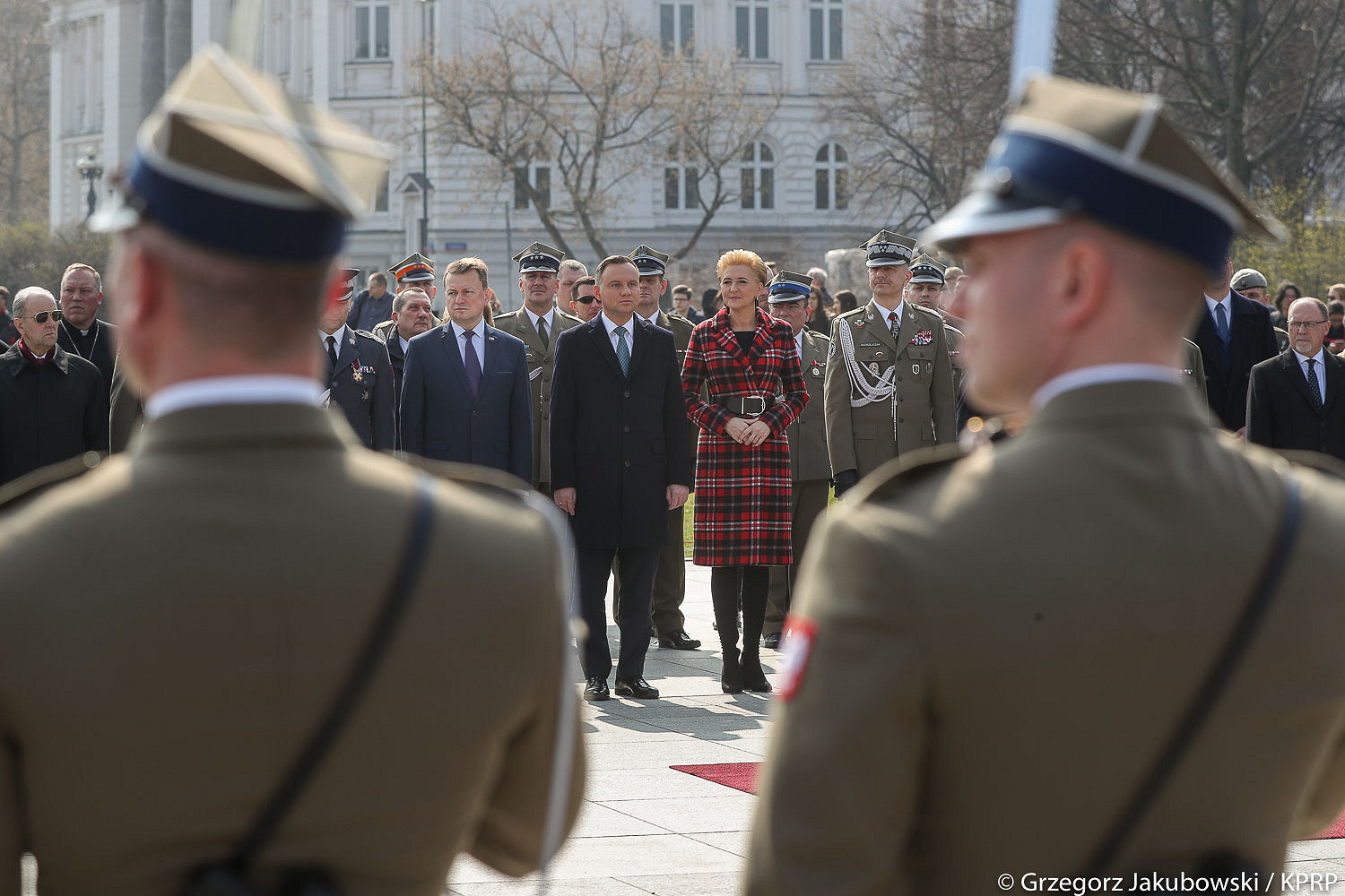 Sztandar wojskowy dla Pułku Reprezentacyjnego WP - zdjęcie w treści artykułu