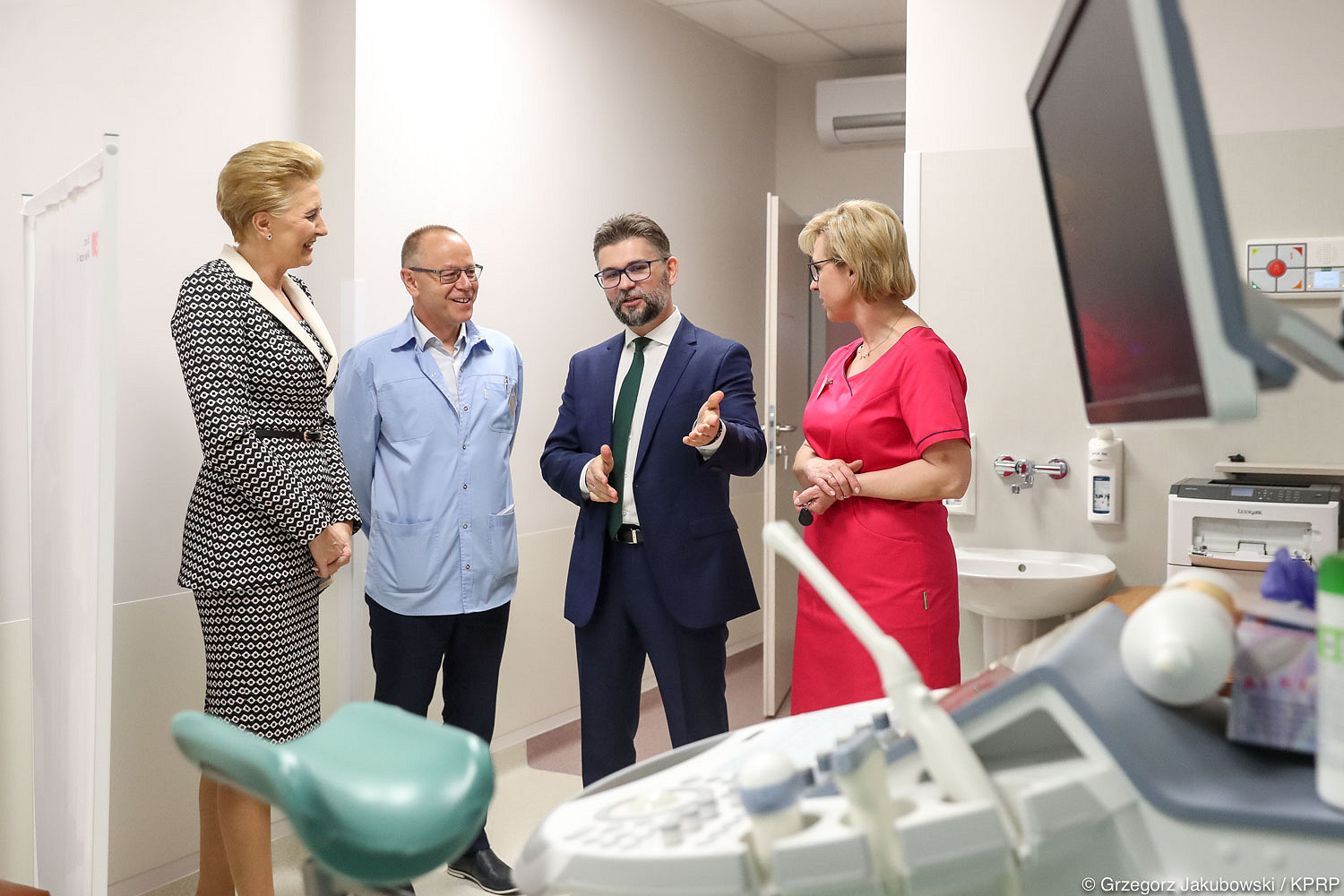 Otwarcie klinik ICZMP w Łodzi z udziałem Małżonki Prezydenta RP - zdjęcie w treści artykułu nr 1