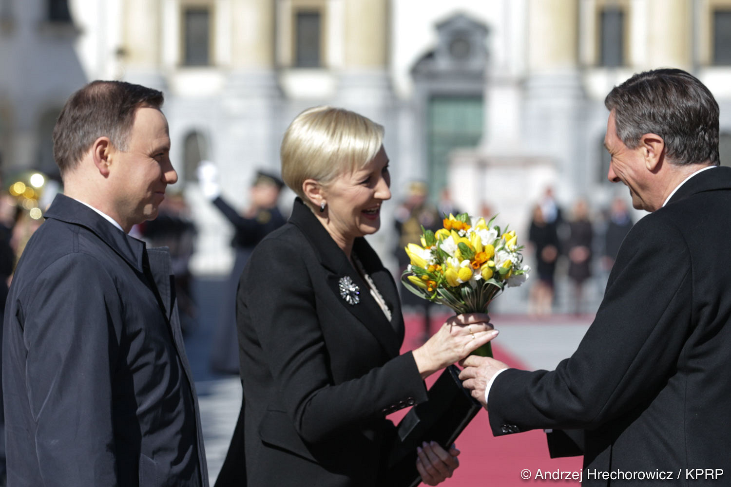 Wizyta Pary Prezydenckiej w Słowenii - zdjęcie w treści artykułu