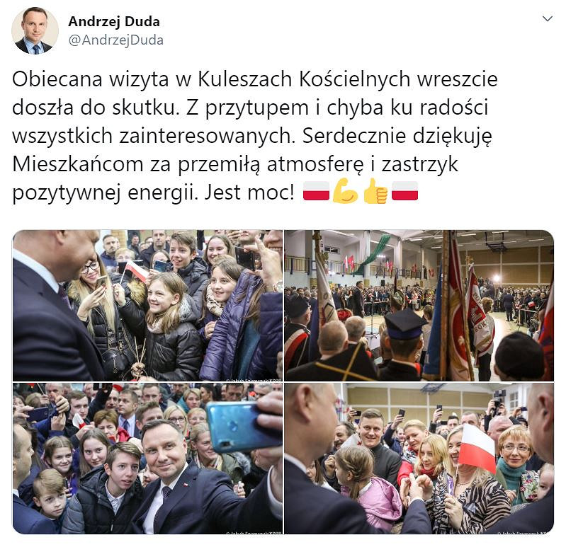 Wizyta w Kuleszach Kościelnych - zdjęcie w treści artykułu