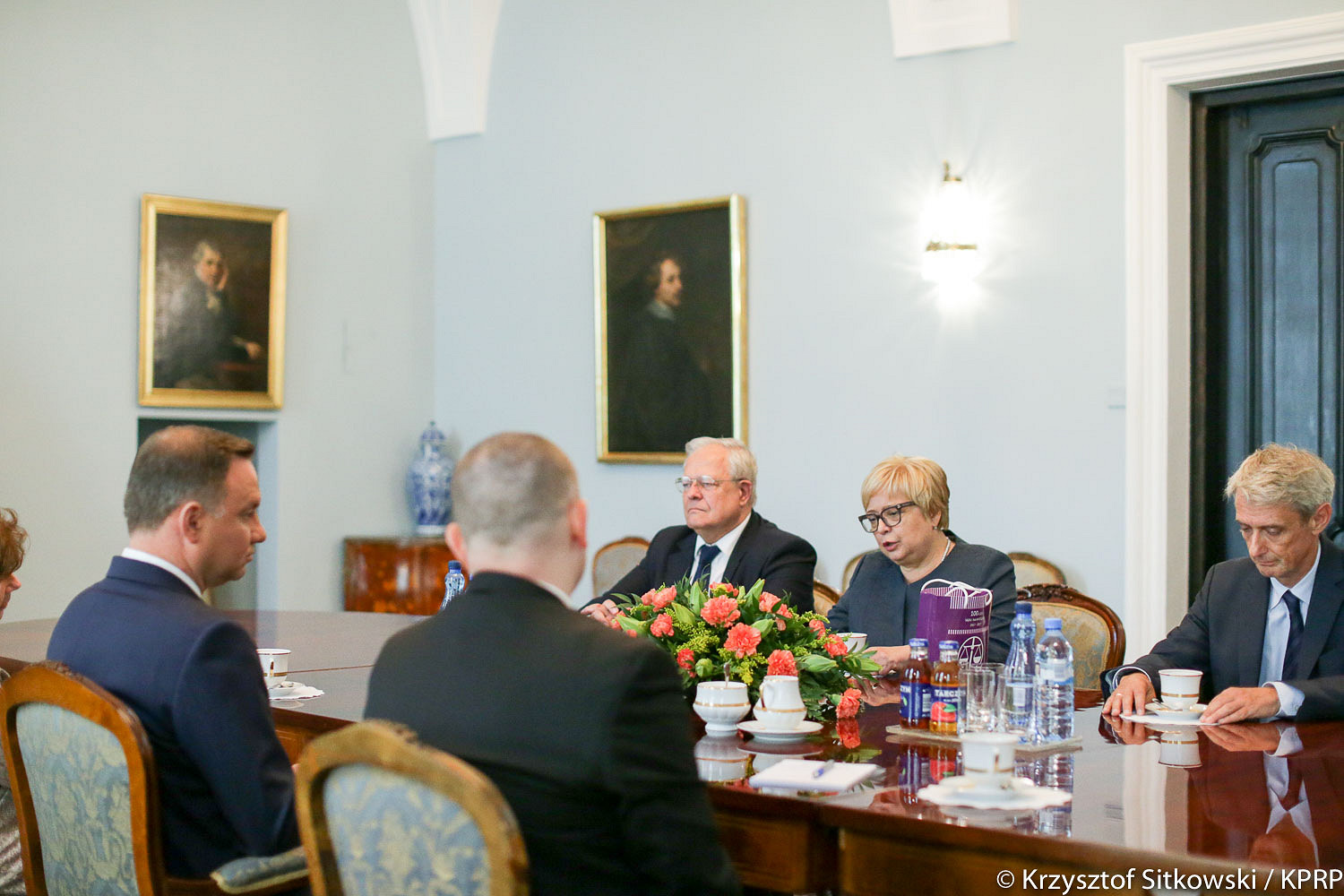 Spotkania z Pierwszą Prezes Sądu Najwyższego oraz z przewodniczącym KRS - zdjęcie w treści artykułu