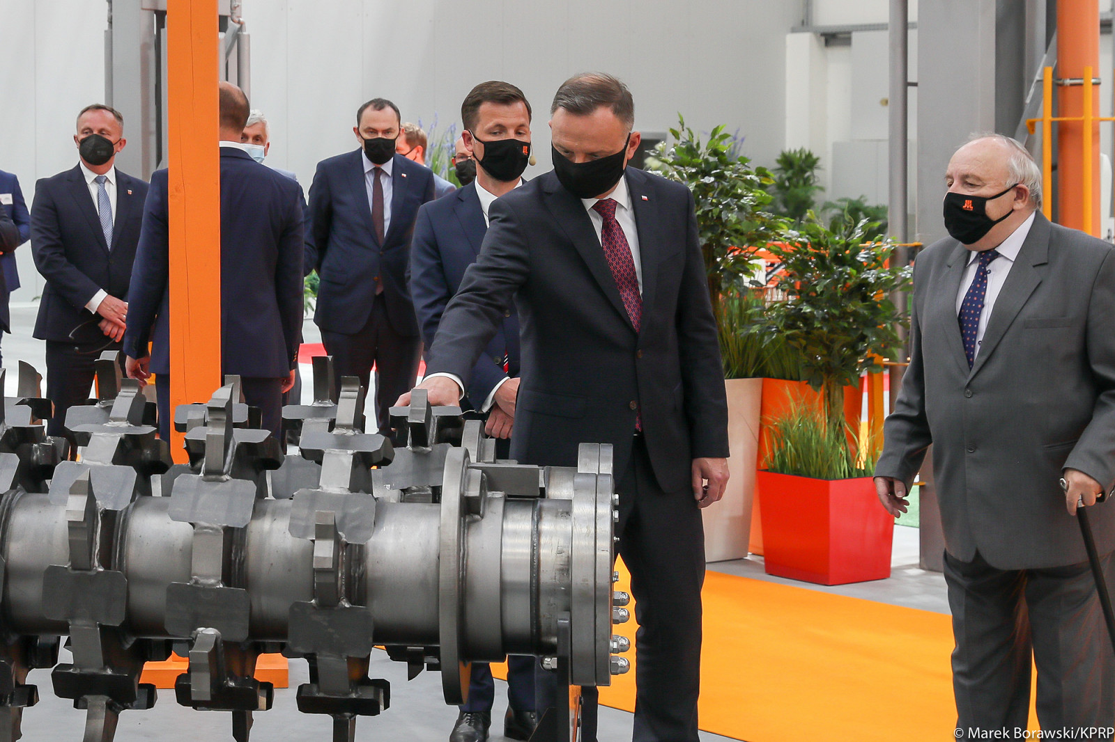 Andrzej Duda z wizytą w zakładzie Pronar - zdjęcie w treści artykułu