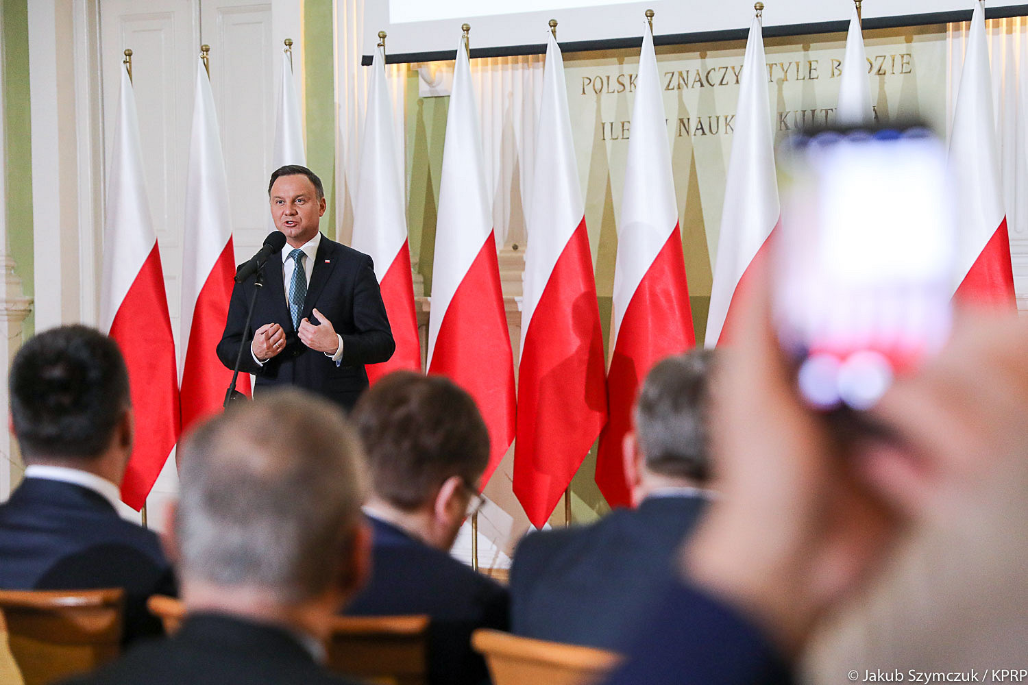 Wystąpienie podczas spotkania inaugurującego Porozumienie Rolnicze - zdjęcie w treści artykułu nr 1