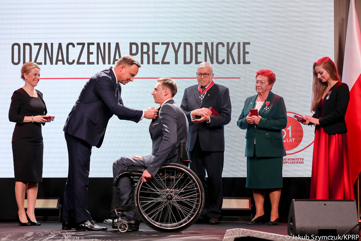 Gala z okazji XXI-lecia Polskiego Komitetu Paraolimpijskiego - zdjęcie w treści artykułu nr 1