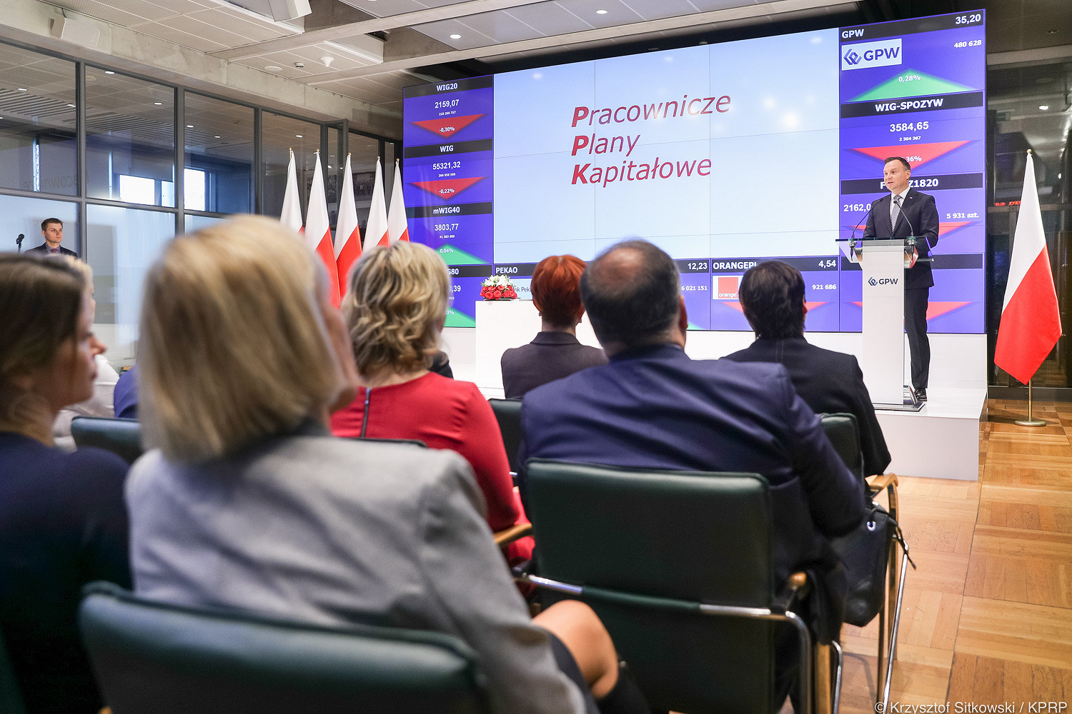 Wystąpienie w siedzibie Giełdy Papierów Wartościowych - zdjęcie w treści artykułu nr 1